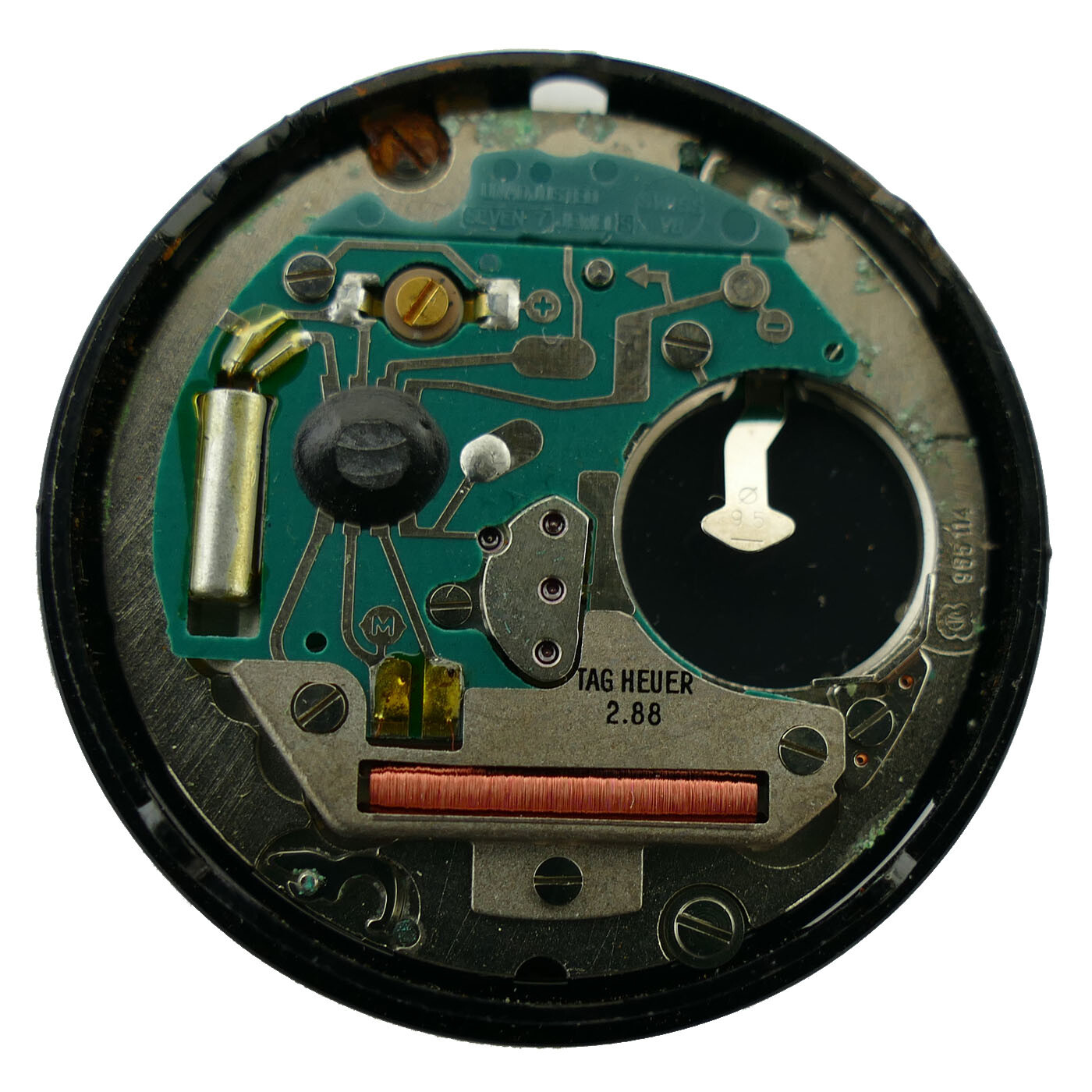 TAG HEUER 1000 PROFESSIONAL 200 METERS BLACK DIAL & 955114 MOVEMENT