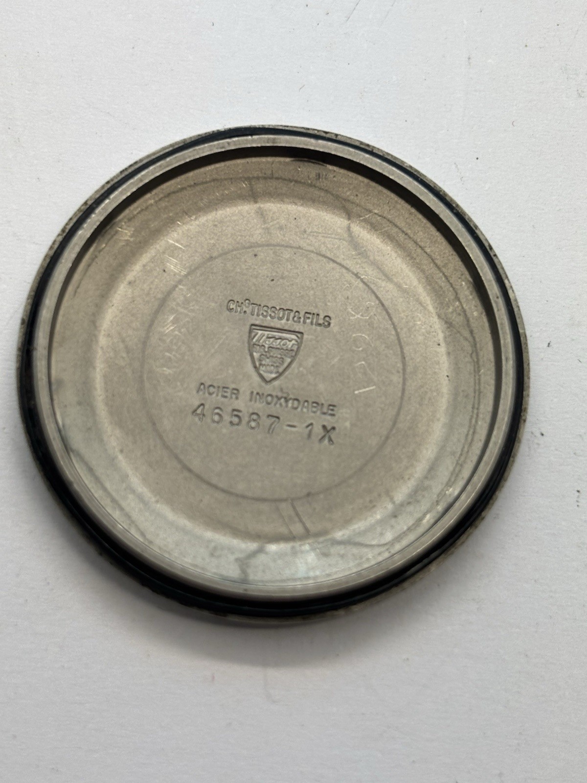 Tissot Seastar 46587 1X Vintage Watch Case Back
