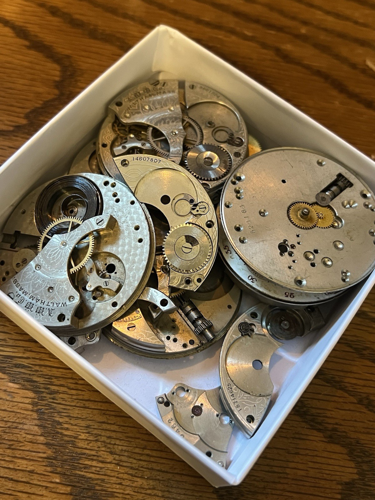 Waltham Royal Grade A.W.W.C.O Pocket Watch Movement Watchmaker Estate Lot