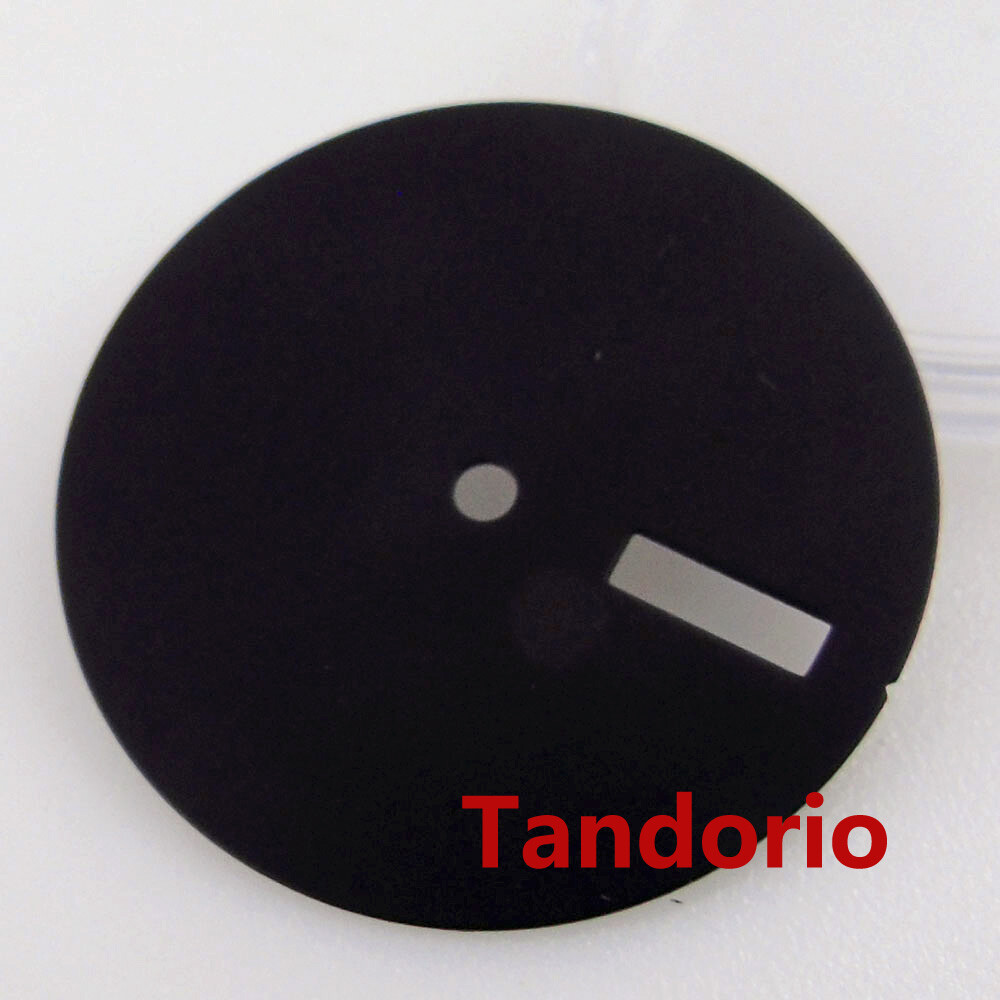 29mm black blue green white gold watch dial fit NH35 NH36 movement fit 3 o’clock