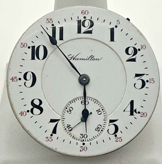 1913 HAMILTON 992 16s 21J M1 POCKET WATCH MOVEMENT