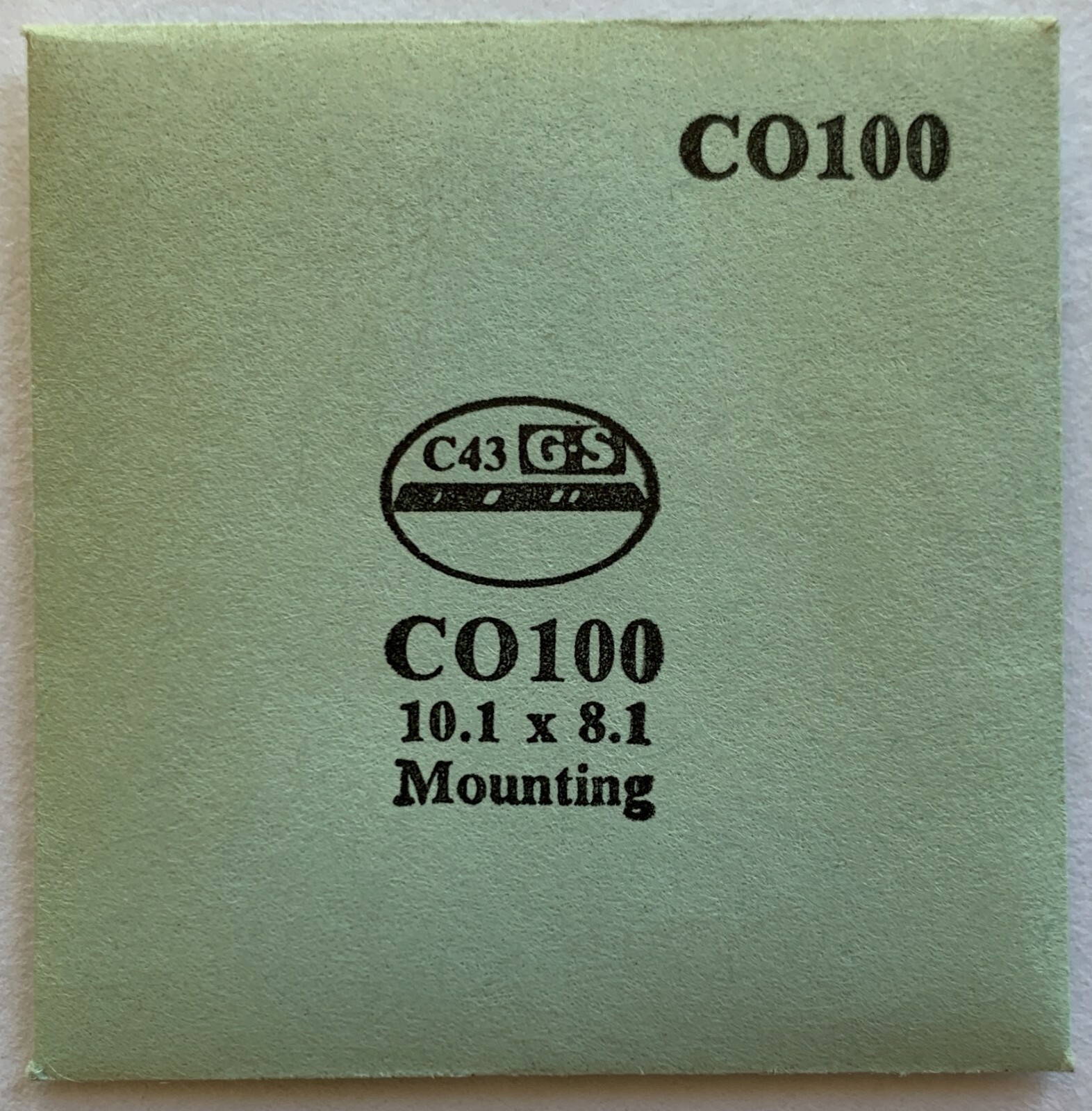 Original NOS G-S “CO” Wristwatch Crystals #100 – 512-60 Variations Available!