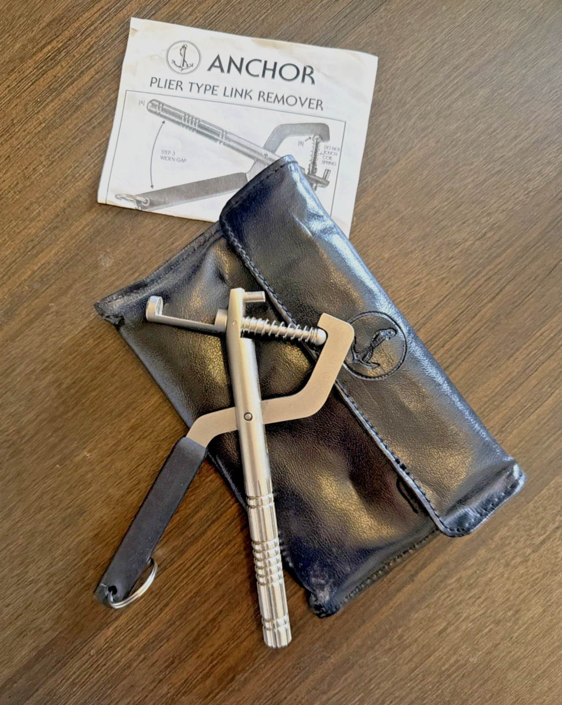 Anchor Plier Type Watch Band Link Remover Bracelet Sizing Pliers Repair Tool