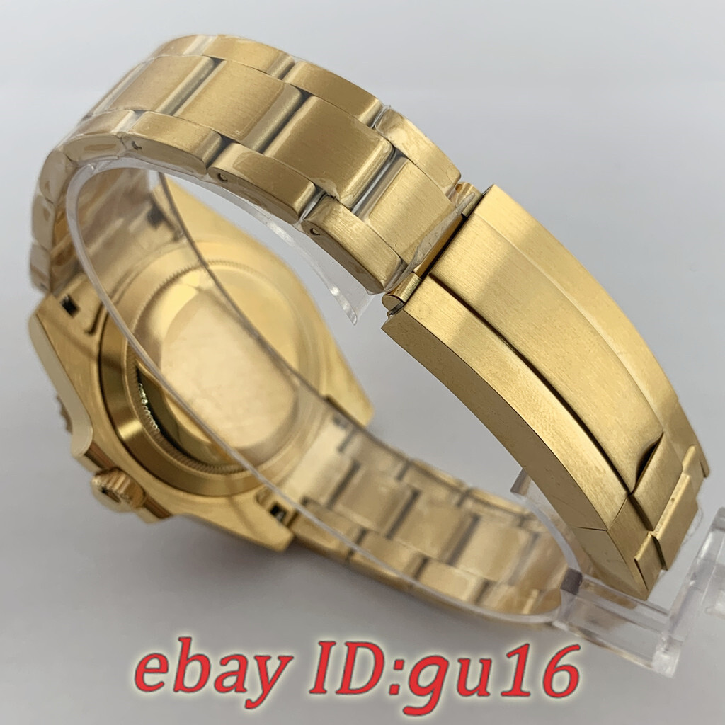 40mm Ceramic bezel Watch Case Fit NH34 NH35 NH36 ETA 2824/2836 Miyota82 Series