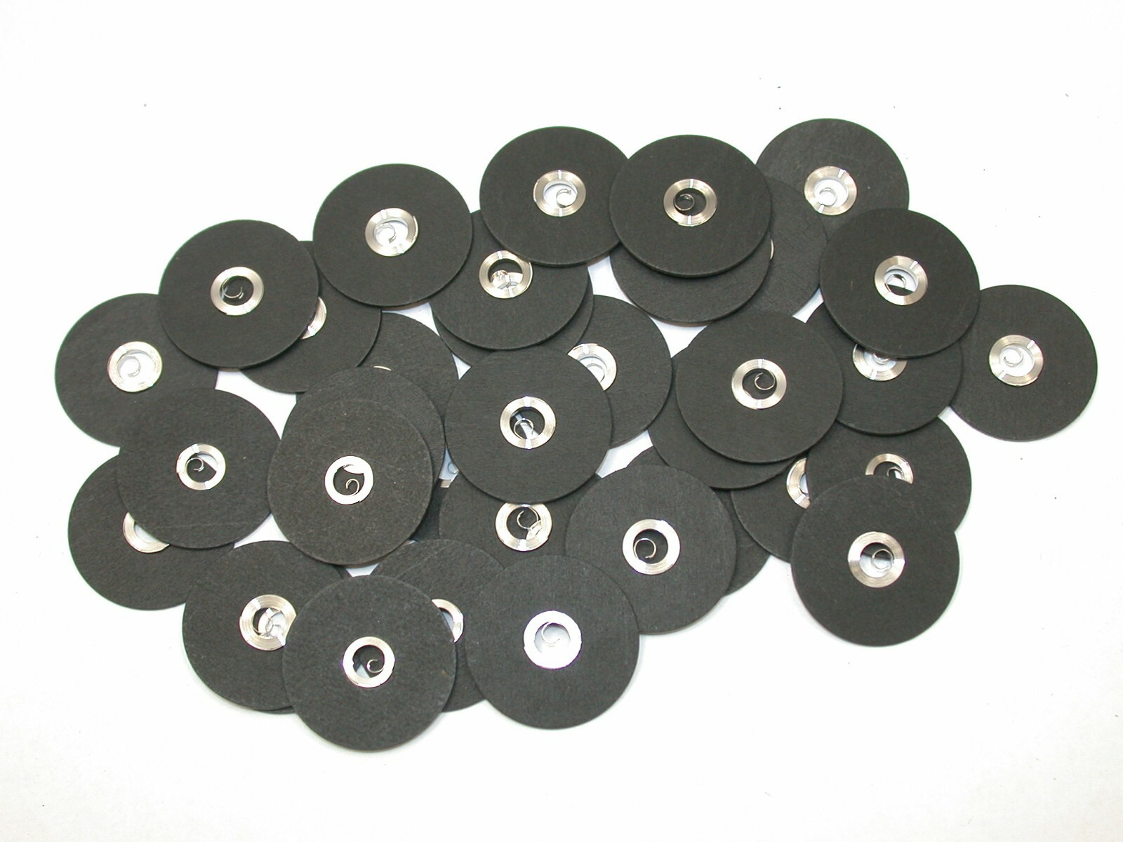 36 N.O.S. S. Larose miscellaneous unbreakable wristwatch mainsprings – 63WW
