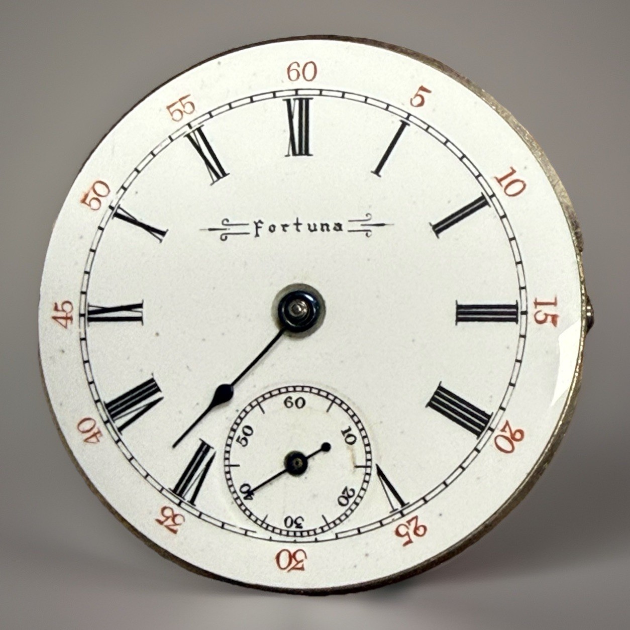 🔥✨ GORGEOUS VINTAGE FORTUNA POCKET WATCH – VERY CLEAN MOVEMENT