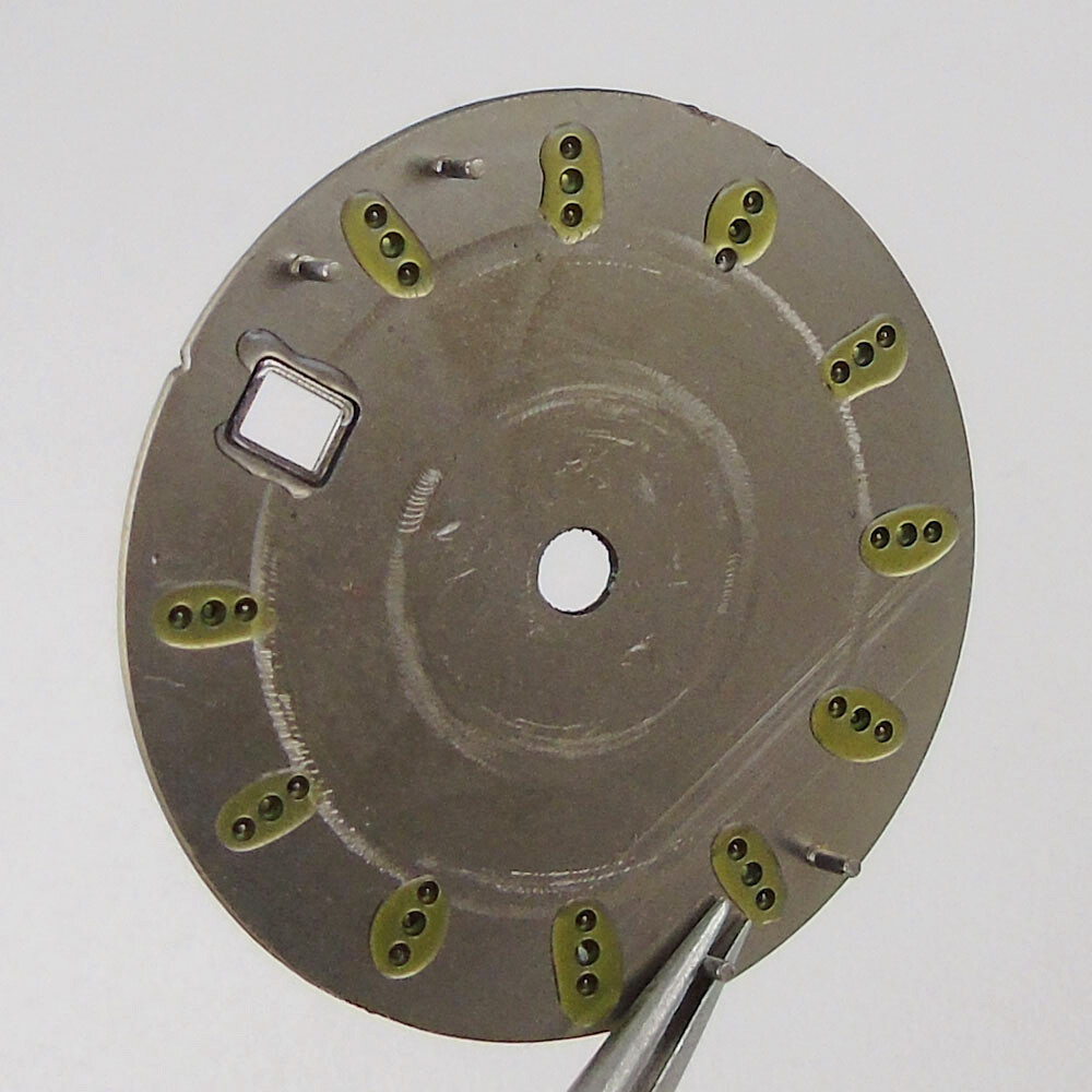 29mm Sterile White Sea Blue Sunburst Watch Dial Fit Japan NH35 NH36 Movement