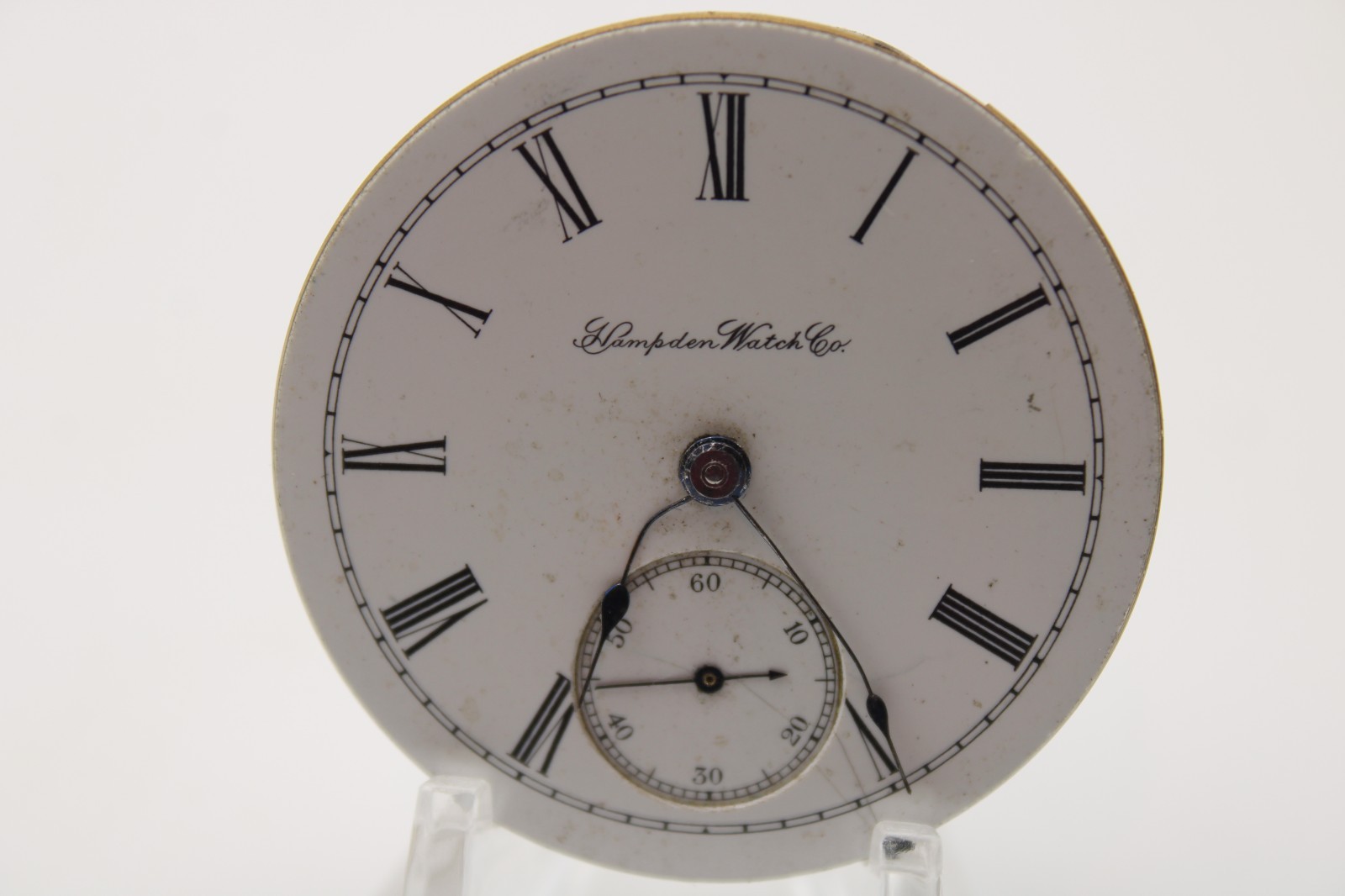 1898 HAMPDEN POCKET WATCH MOVEMENT 1144336 GRADE: CHAMPION 18s 7j (DK2)