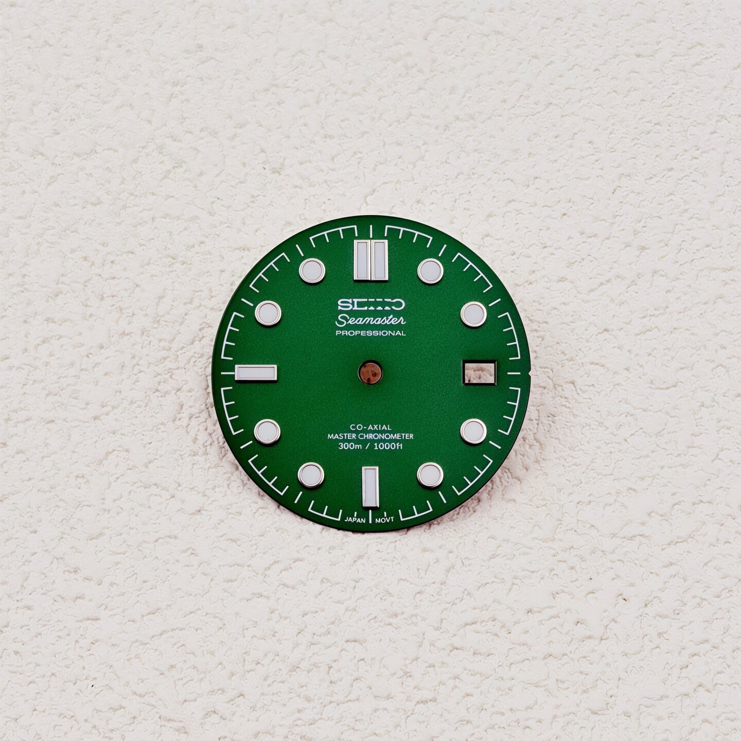 31mm SeaMaster Watch Dial Green Lume For NH35 NH36 Movement Watch Parts