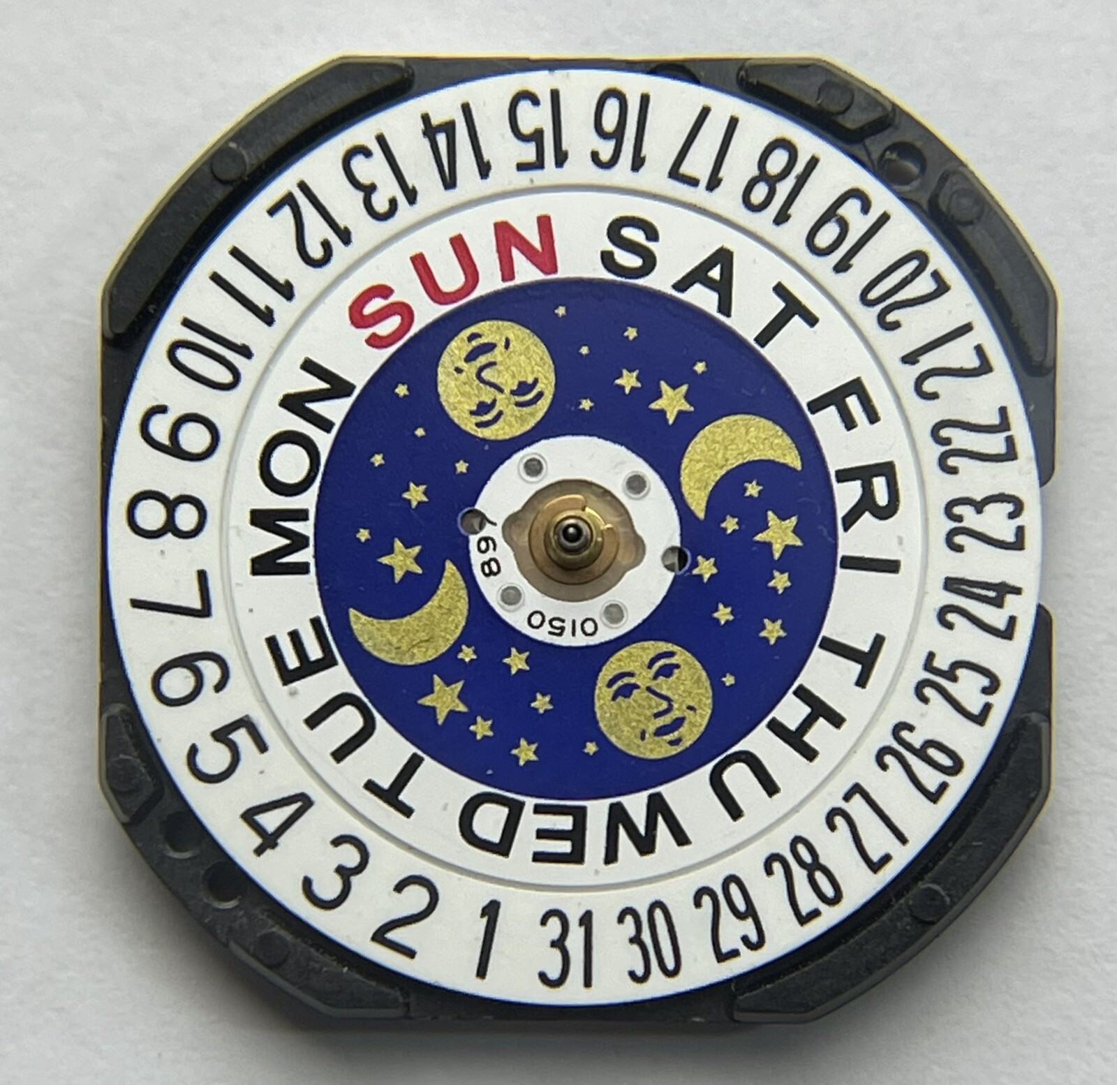 Hattori Epson Tmi Vx33e Quartz Japan Calendar At 6 (Without Tija)