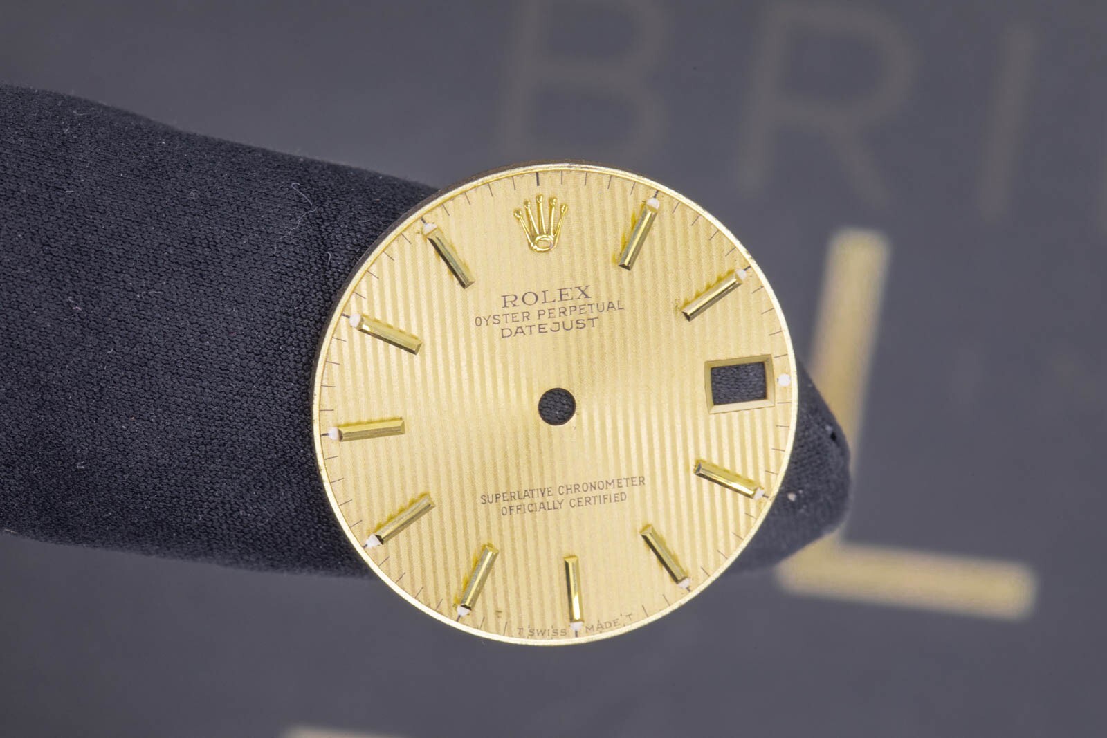Rolex Datejust 31mm Champagne Tapestry Dial Model 68273