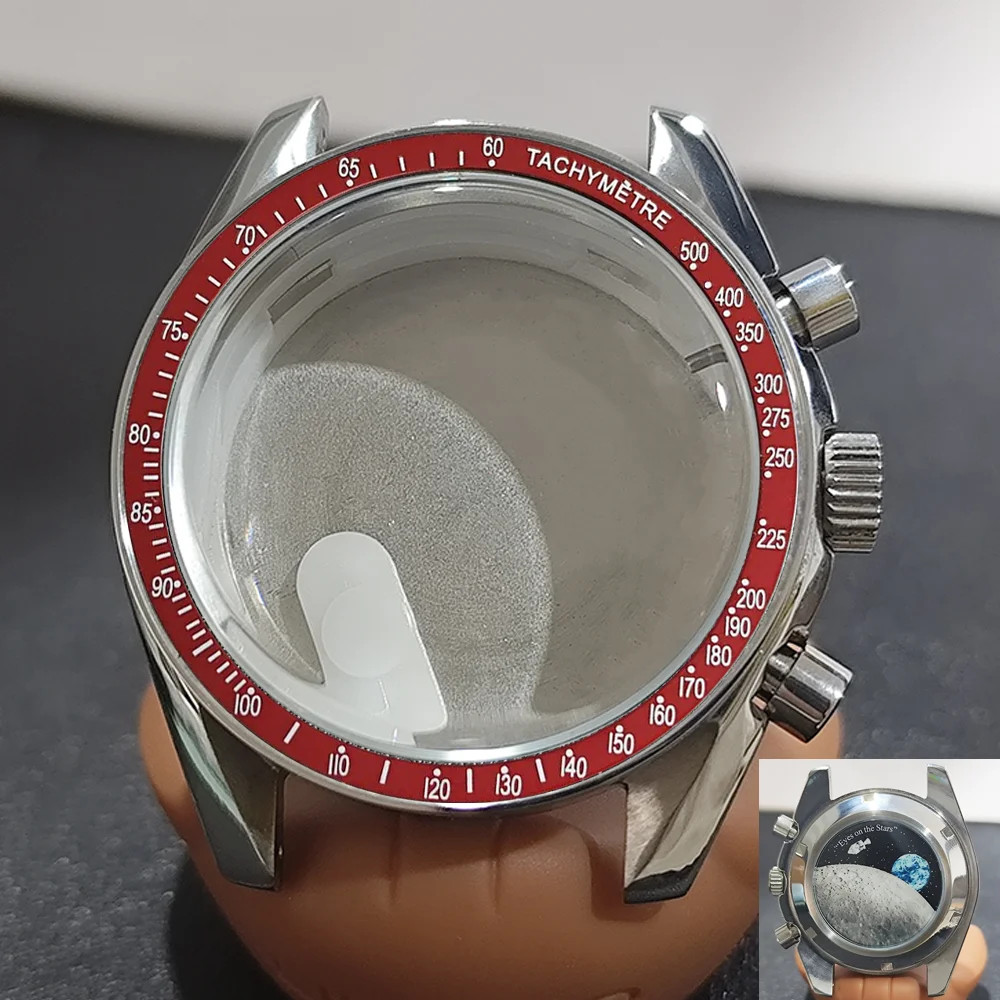 VK63 VK64 39.7mm Moon Watch Style Metal Case Chronograph Accessories