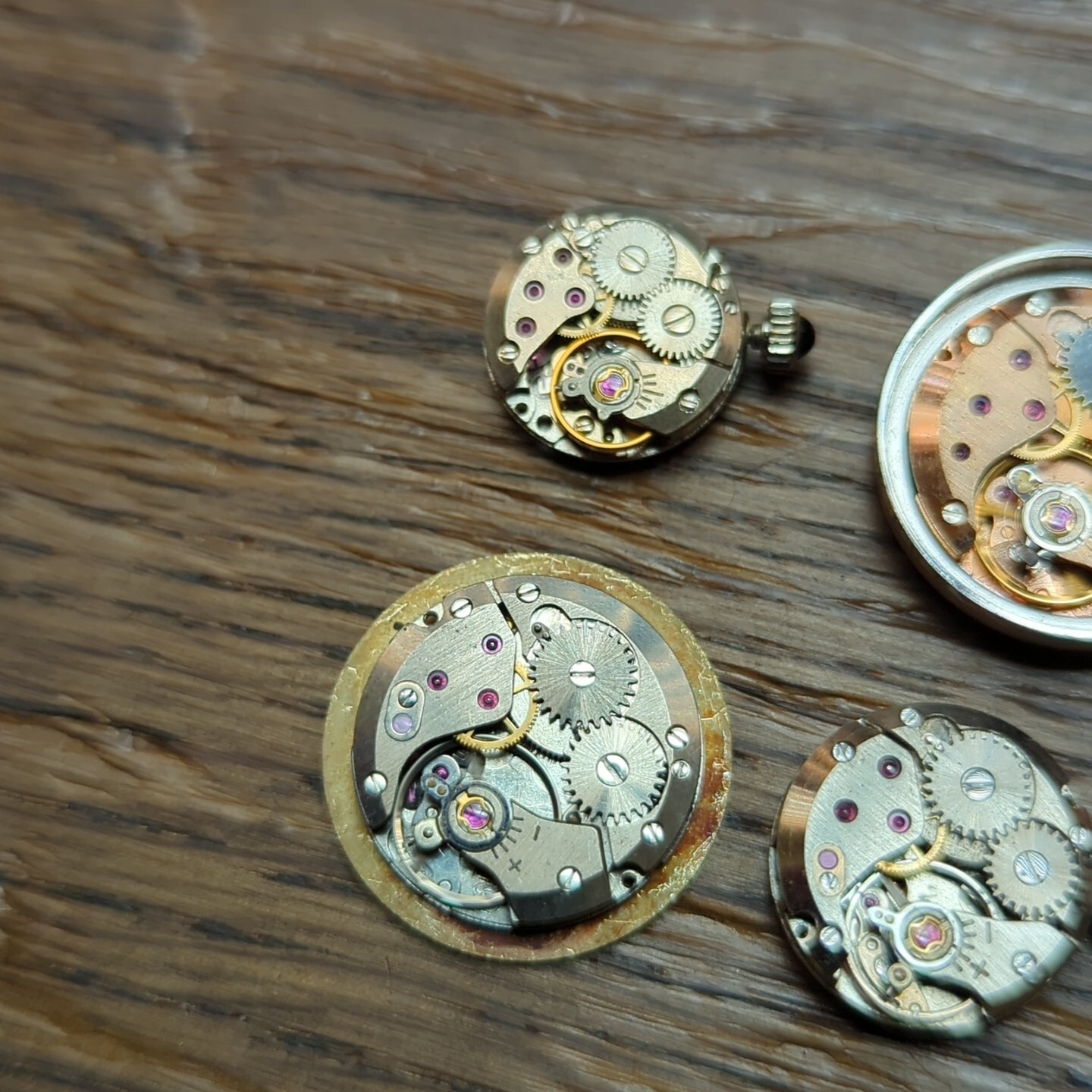 6 x ETA Ladies Watch Movements, All Working, Mixed Sizes (N243)
