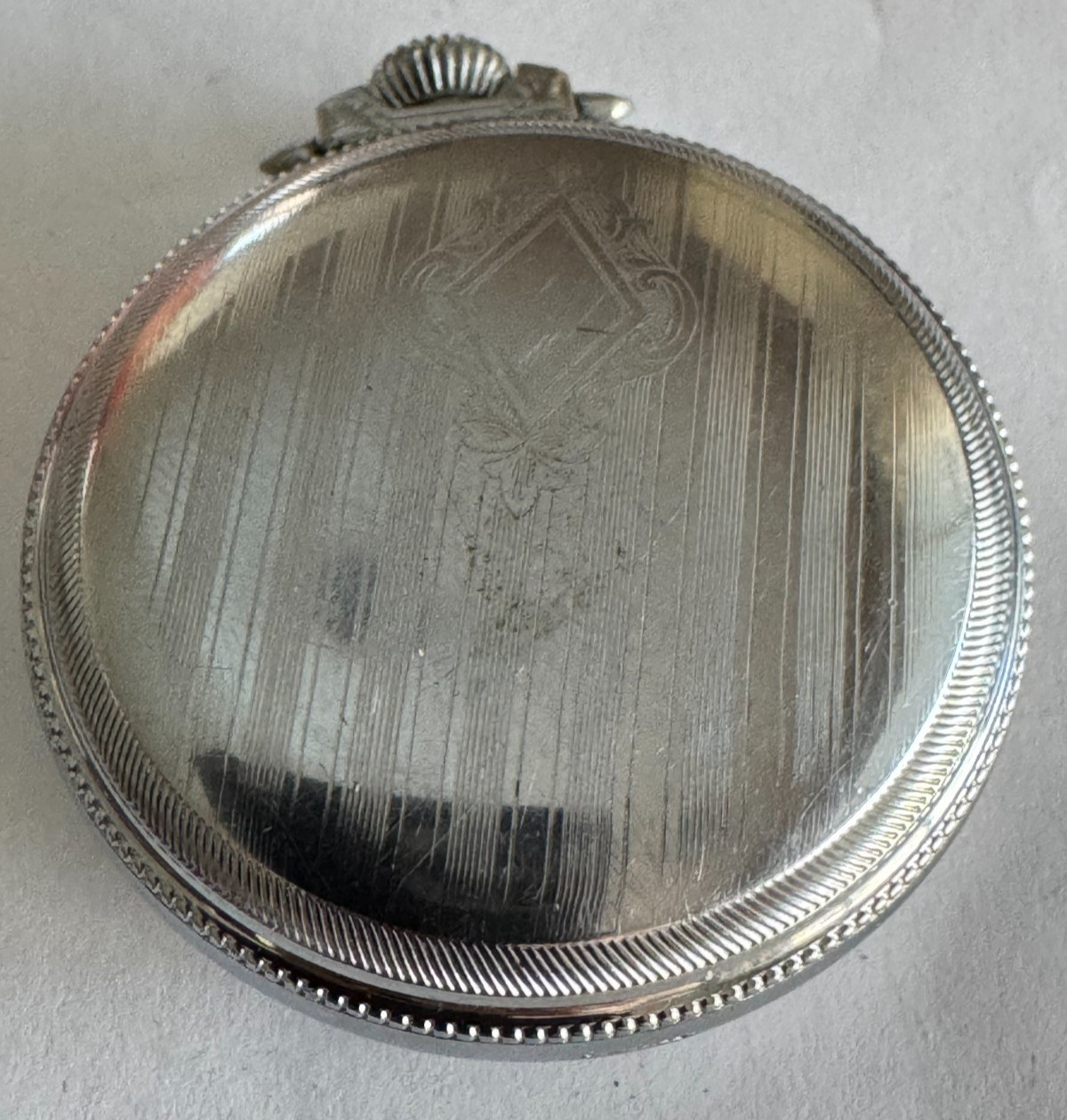 VINTAGE 18 SIZE DEFIANCE POCKET WATCH CASE PENDANT & LEVER SET