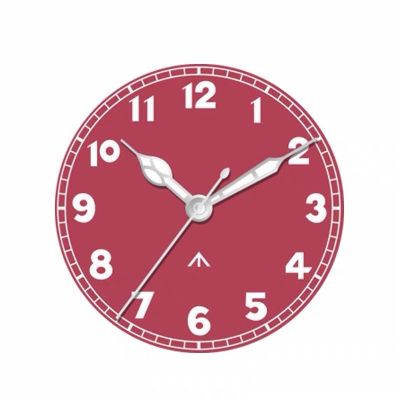 28.5mm Sunburst Metallic Watch Dial + Hands Set Burgundy for NH35/36