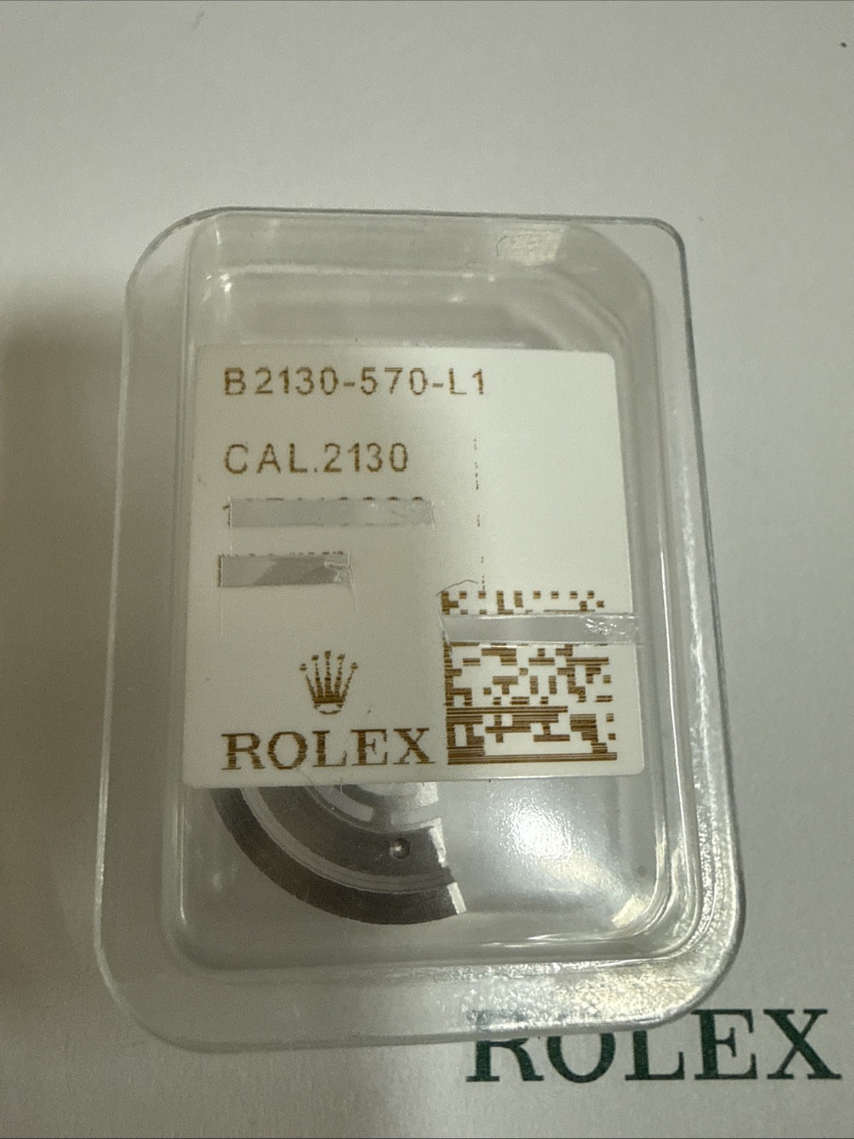 GENUINE Rolex 2130 2135 570 Oscillating weight (Rotor) New Factory Sealed