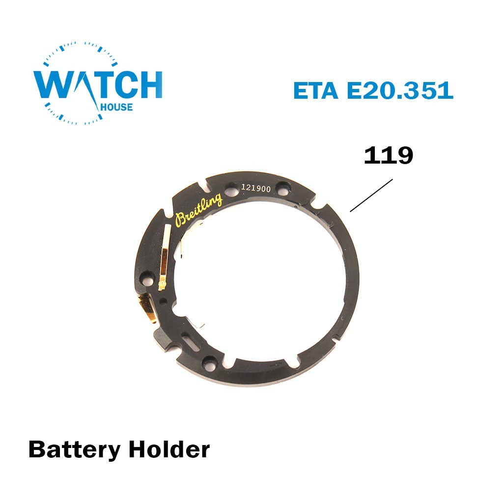 ETA E20.351 Swiss Quartz Movement Module- Battery Holder-Electronic Movement.