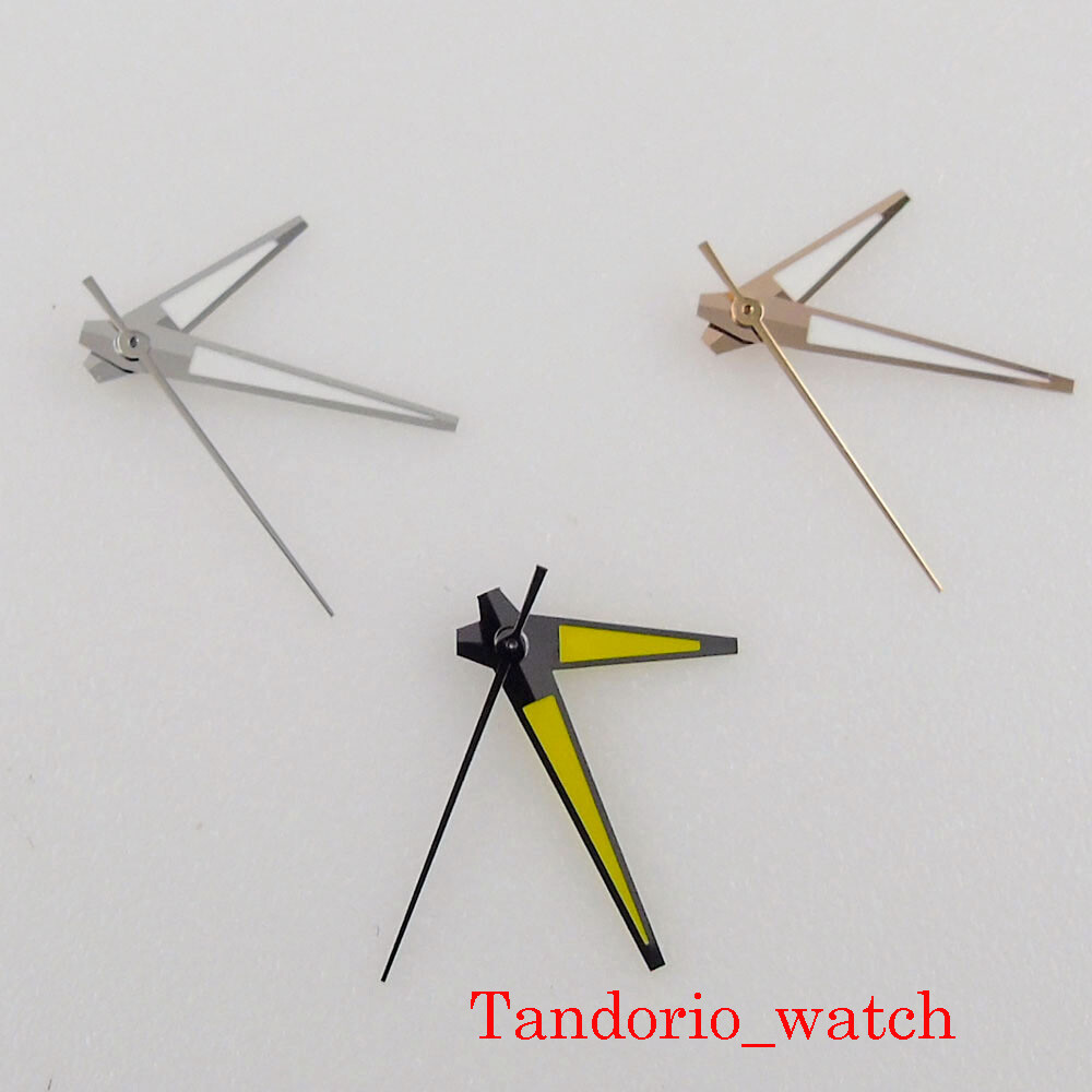 36.6mm Watch Dial For NH35A Automatic Movement Luminous Hands Watch Accessories