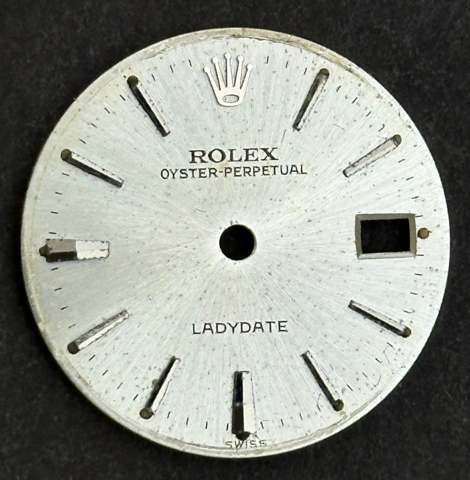 Vintage Rolex Oyster Perpertual Ladydate Watch Dial 26mm Case 6517 6519 6917