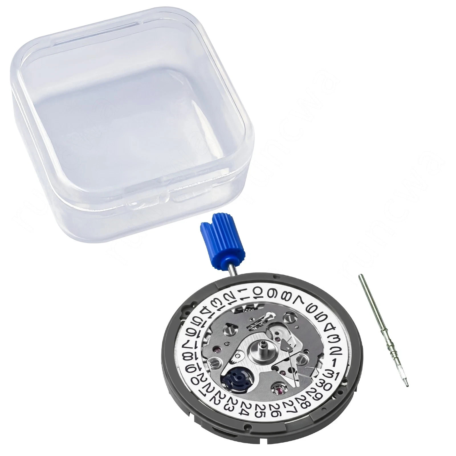 Seiko (TMI) NH35 NH35A Automatic Watch Movement Date at 3 w/ White Date Disc USA