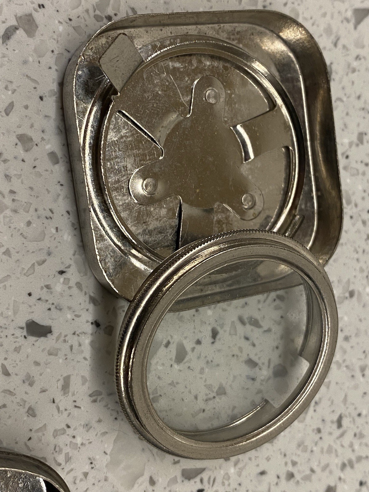Antique Elgin National Watch Co. No 216 Size 6 Movement Storage Case/Tin