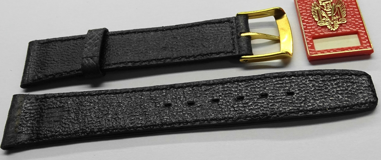 Lip Watch Bracelet Brown Leather Dark Stock Original