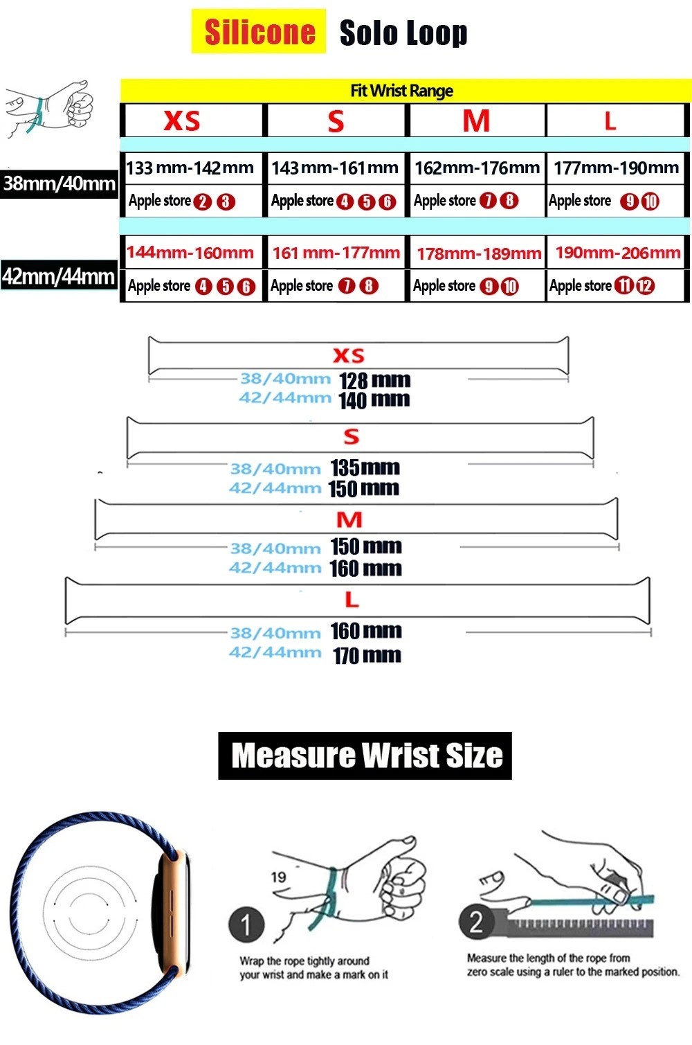 Solo Loop for apple watch band 44mm 40mm 45mm 41mm 49mm 46mm 42mm bracelet.