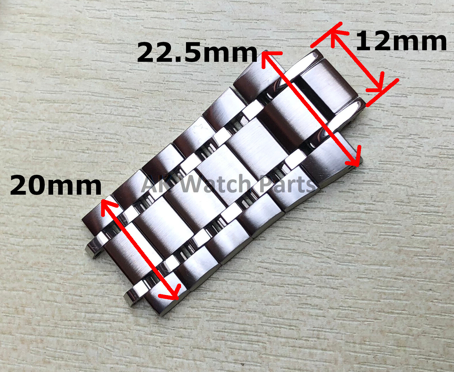 TOP FIXED Links Fits Tissot PRX T077417A Spare Watch Strap/Bracelet/Band