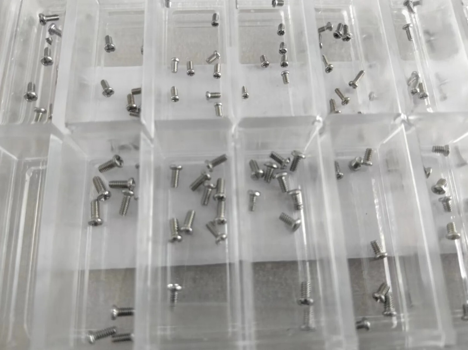 Watch Back Case Screw Assortment Steel Head Countersunk Screws Watches Parts