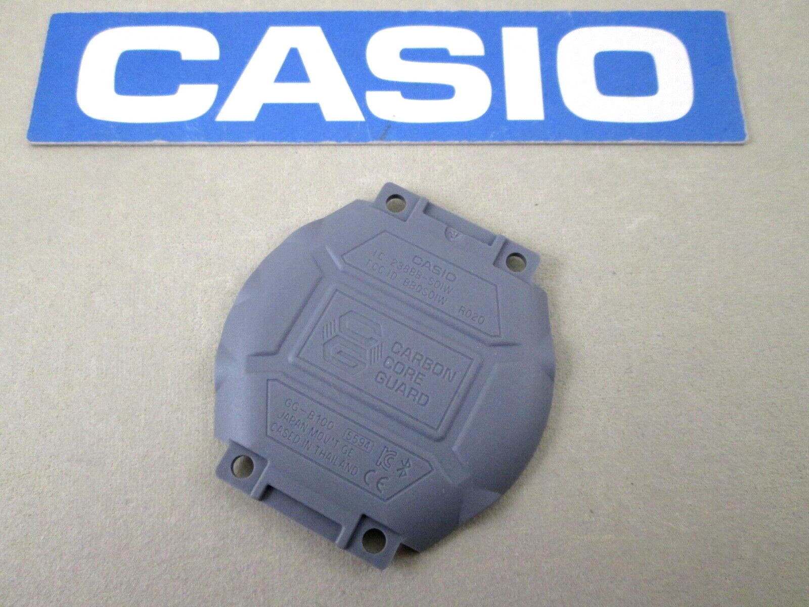 Genuine Casio G-Shock GG-B100-8A GG-B100 GGB100 gray plastic back bottom cover