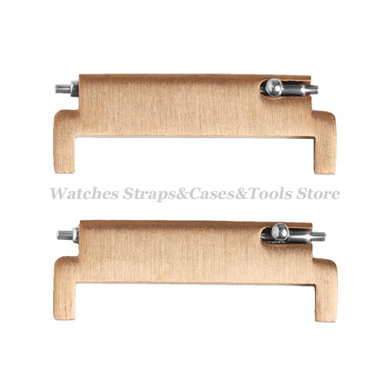 2pcs Watch Strap Adapters 20mm to 18mm 22mm Quick Release Spring Bar Pins Set