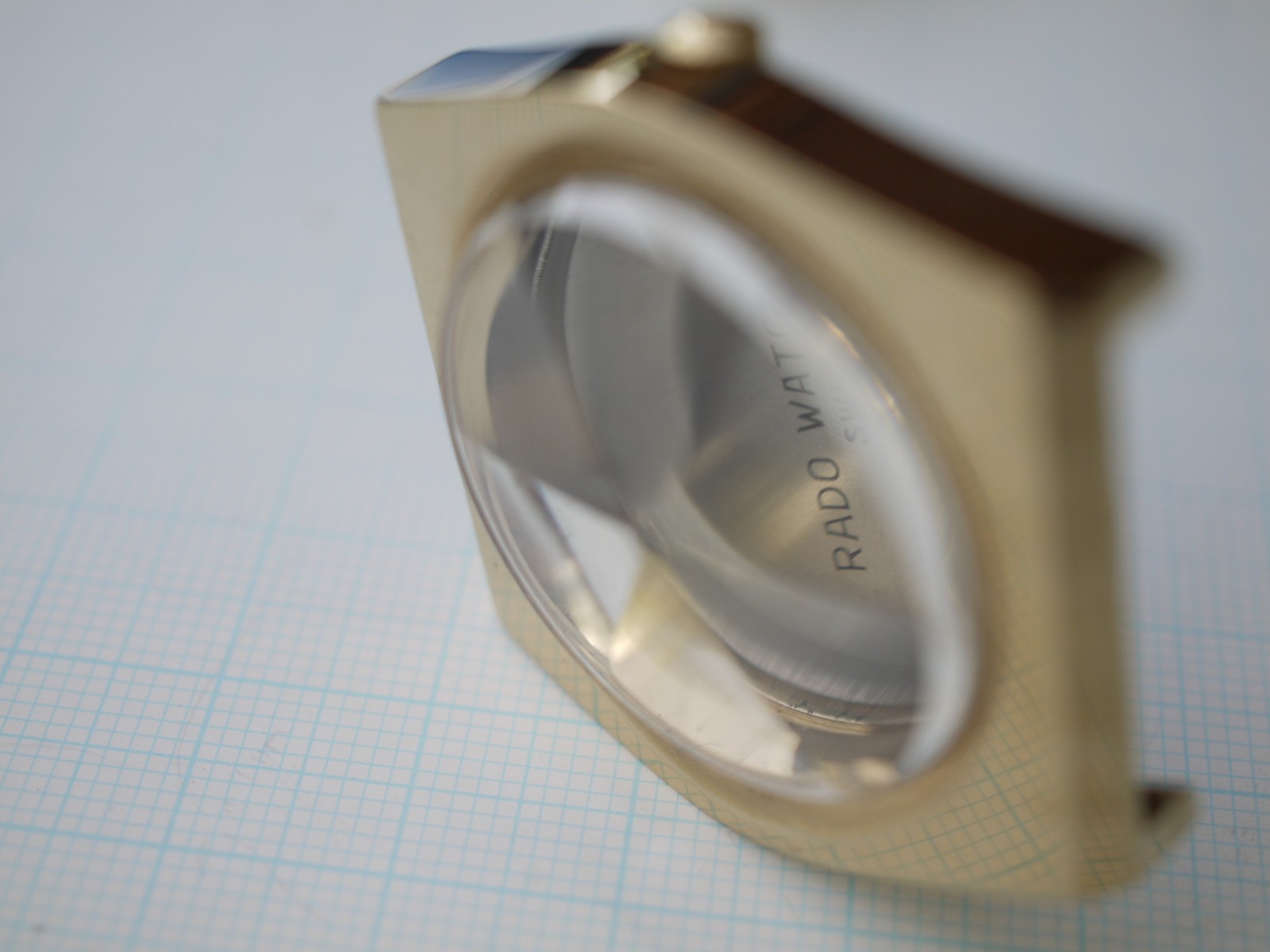 RADO COMPANION 603.3082.2 Automatic Gold Plated Special crysta Ø 34mm Case