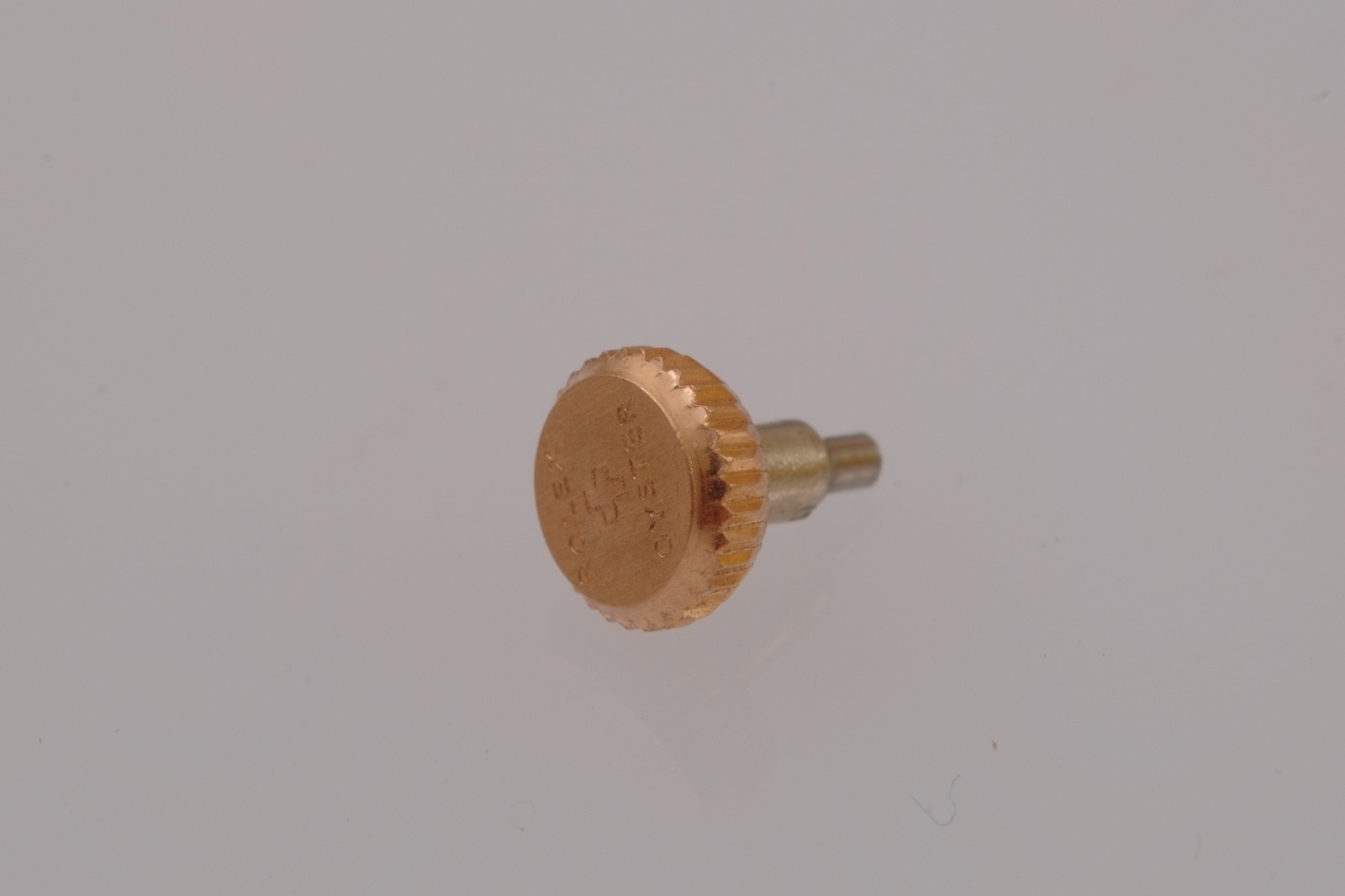 NEW OLD STOCK Rolex Bubbleback 5.5mm Rose Pink Gold Crown 1940s