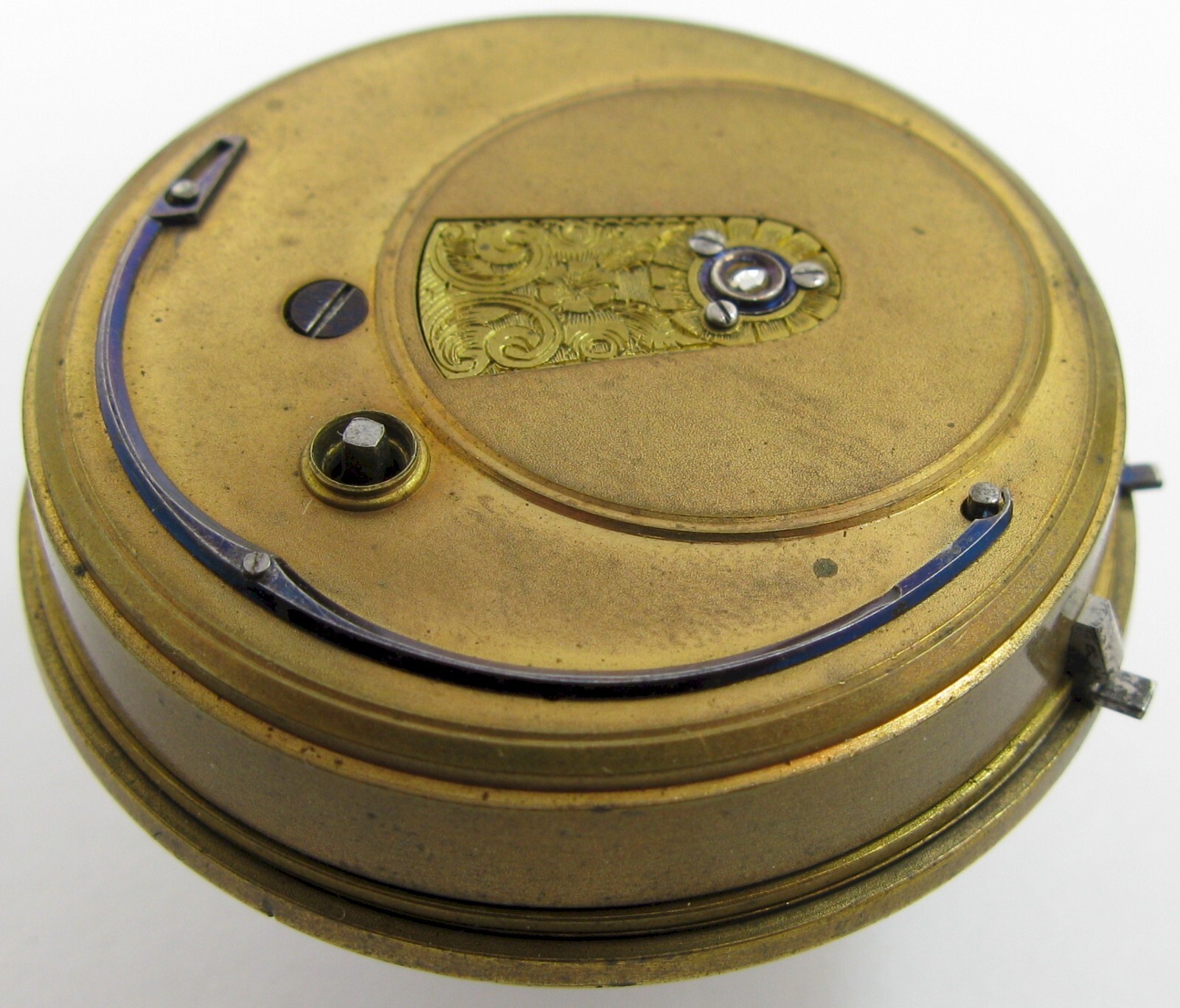 Chain fusee Pocket Watch 42451 jeweled Movement M I Tobias Liverpool