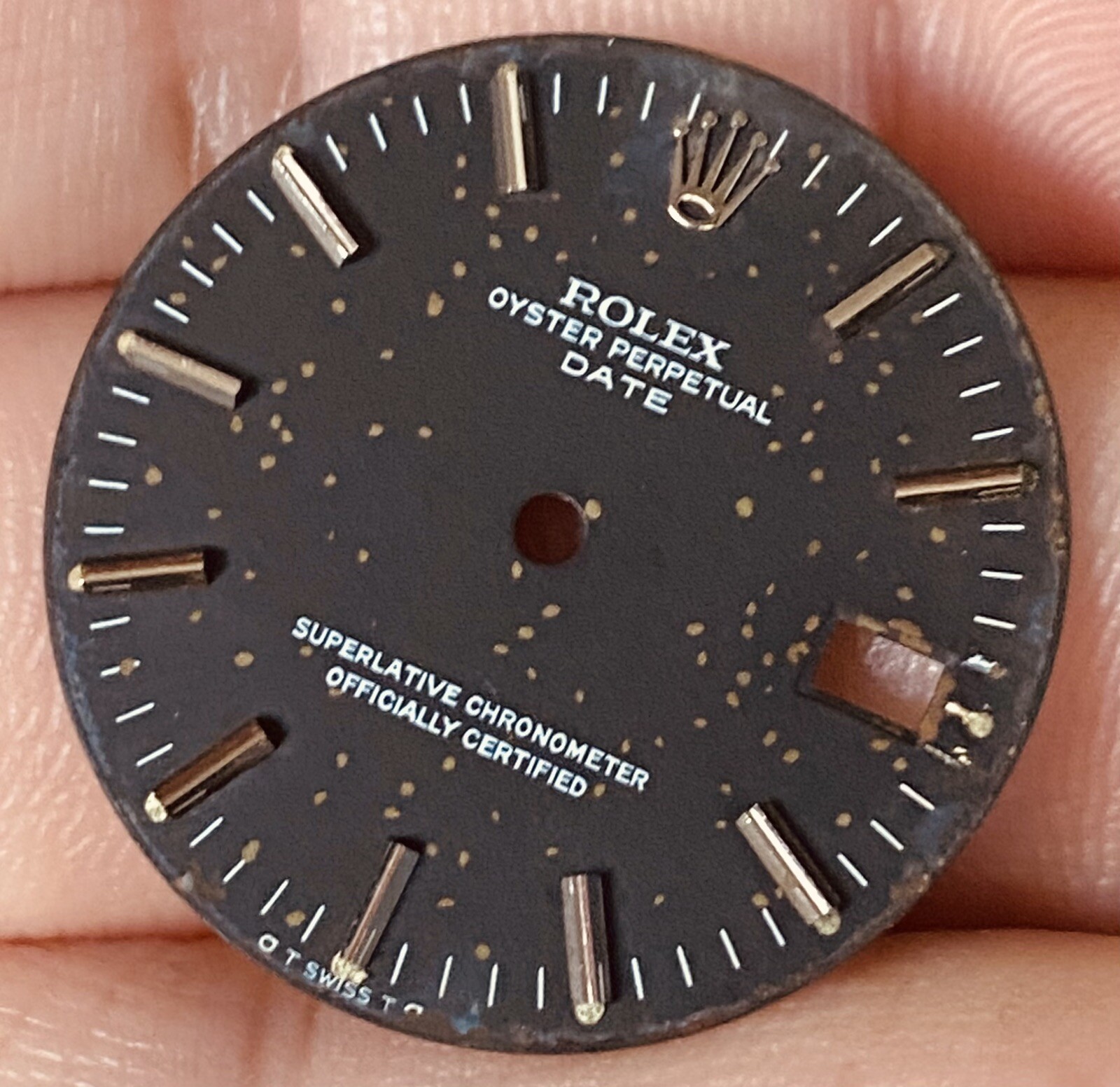Rolex Sigma Dial For Date Model 34mm Ref 1500 & 1501