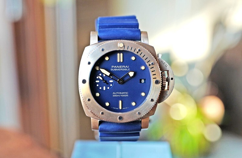 PANERAI PAM 1074 SUBMERSIBLE BRONZO AUTOMATIC DATE ABISSO 42mm PAM01074
