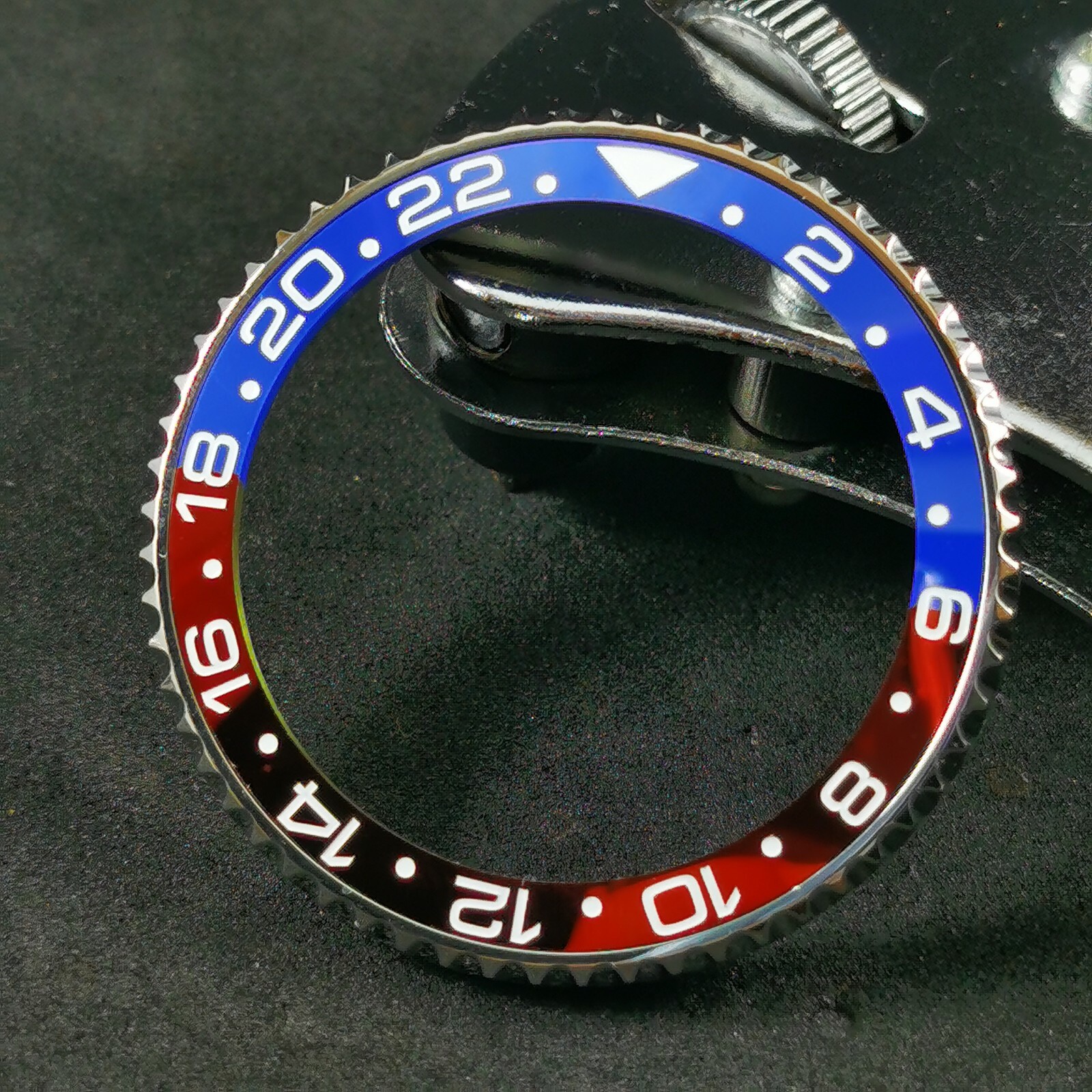 CI0007 SKX007/SRPD Pepsi GMT Ceramic Bezel Insert