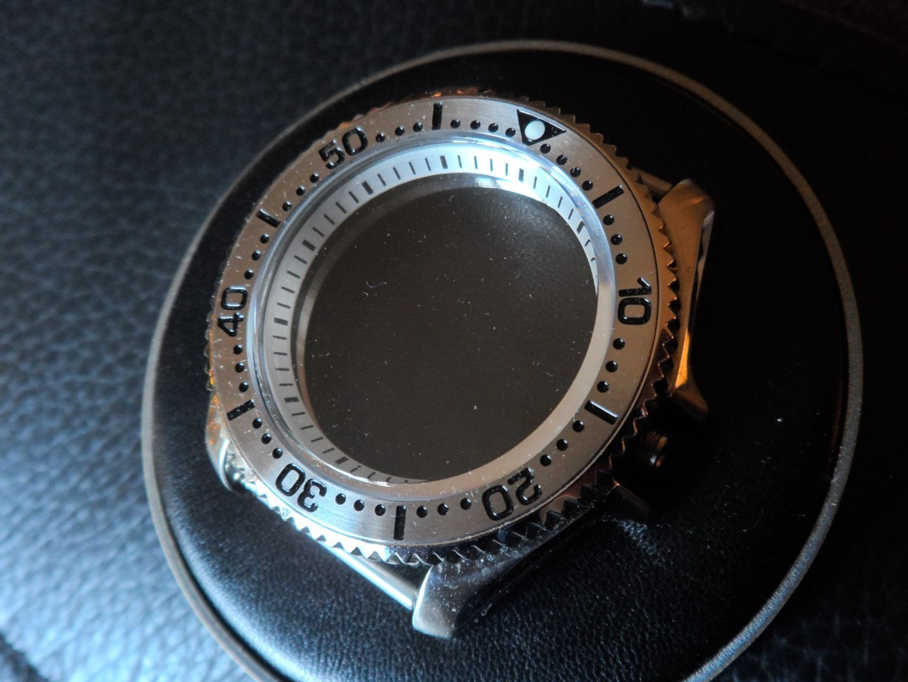 Flat Steel Bezel Instert for Seiko SKX SRPD Stainless Steel insert+Adhesive Ring