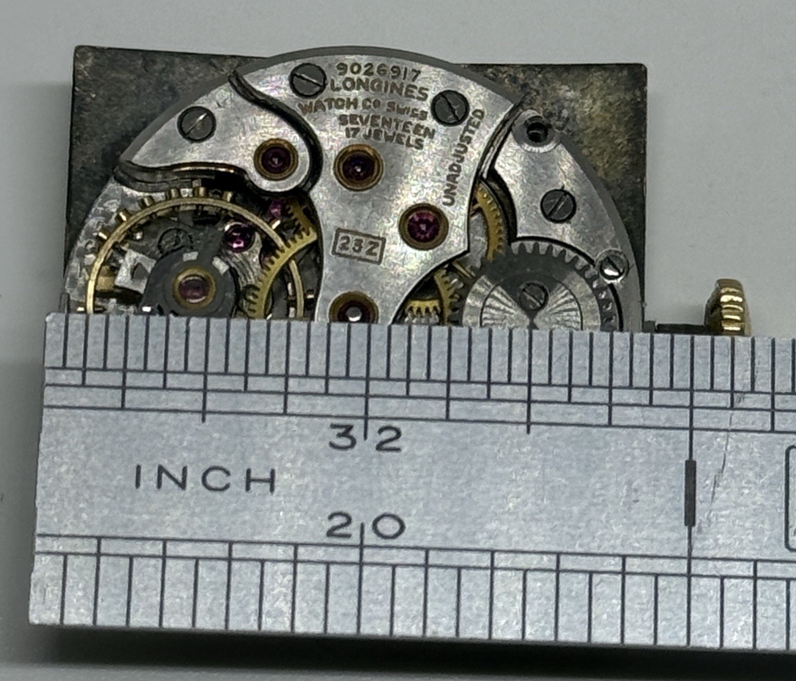 Longines 23Z Movement 17 Jewels Does Not Run