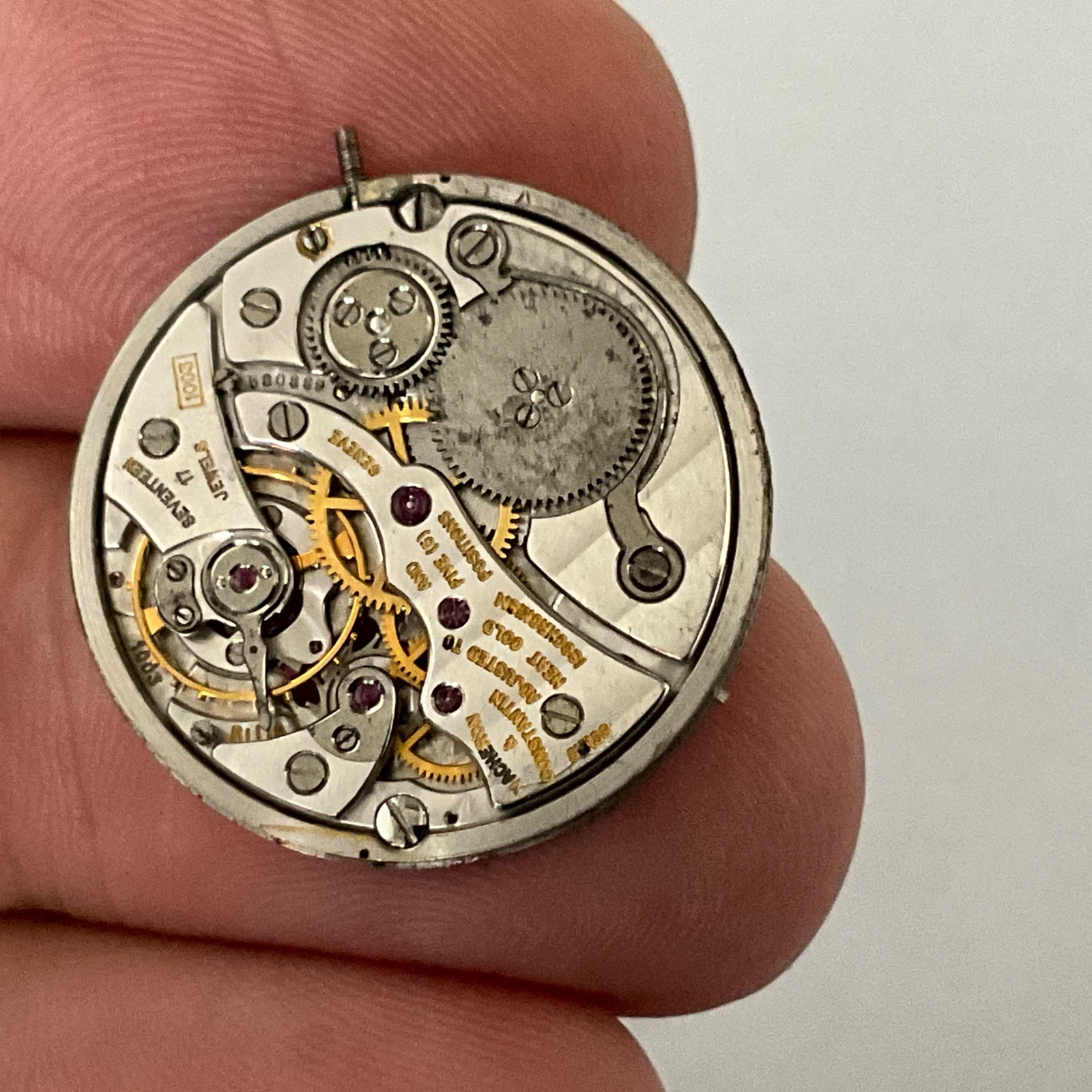 VACHERON CONSTANTIN MOVEMENT MANUAL WRIST WATCH CALIBER 1003 #M02