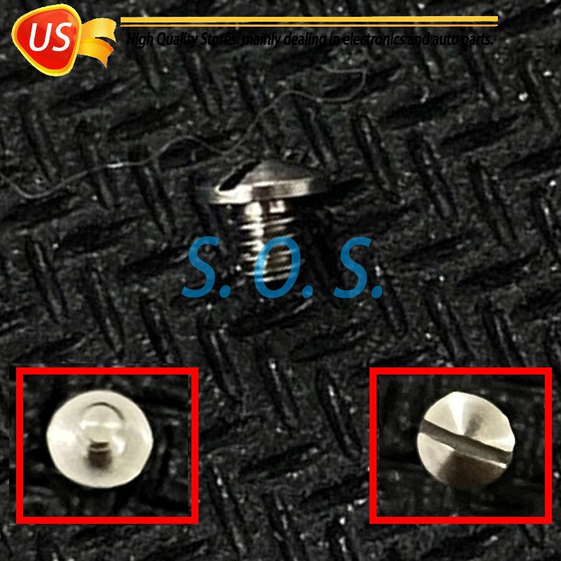 Stainless Steel Case Band Bracelet Strap Screws 2.6mm*2.4mm*1.4mm For Ebel Watch