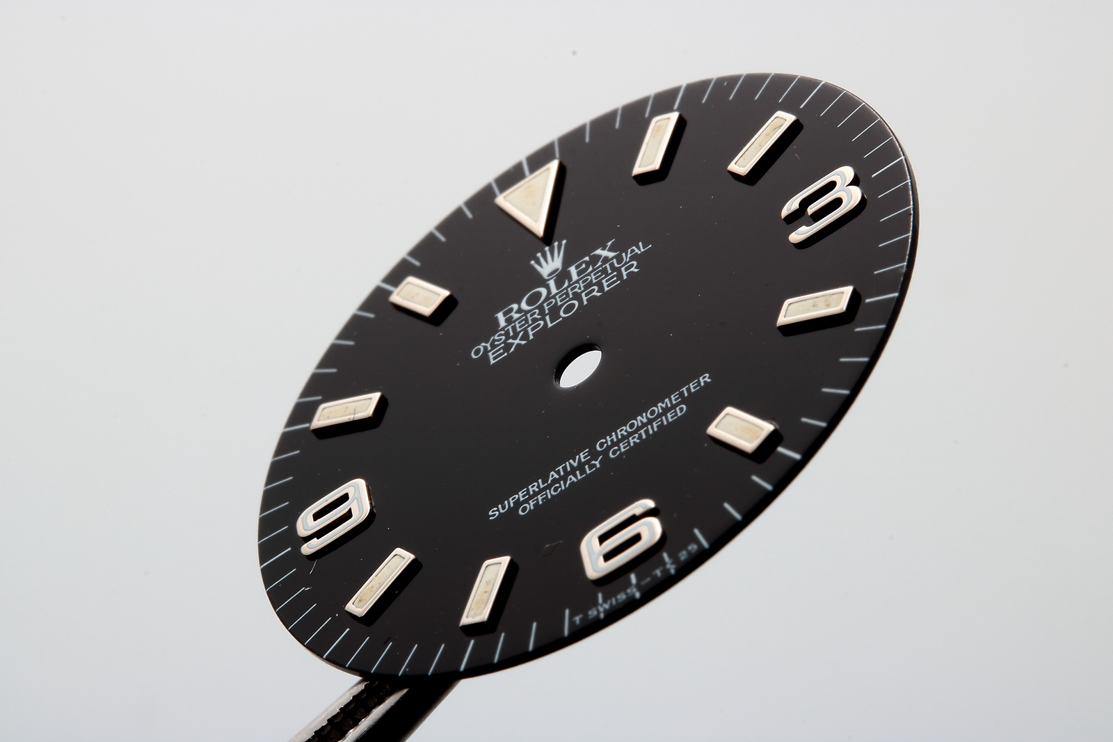 Genuine Rolex Explorer I Dial Black 14270 Watch Part