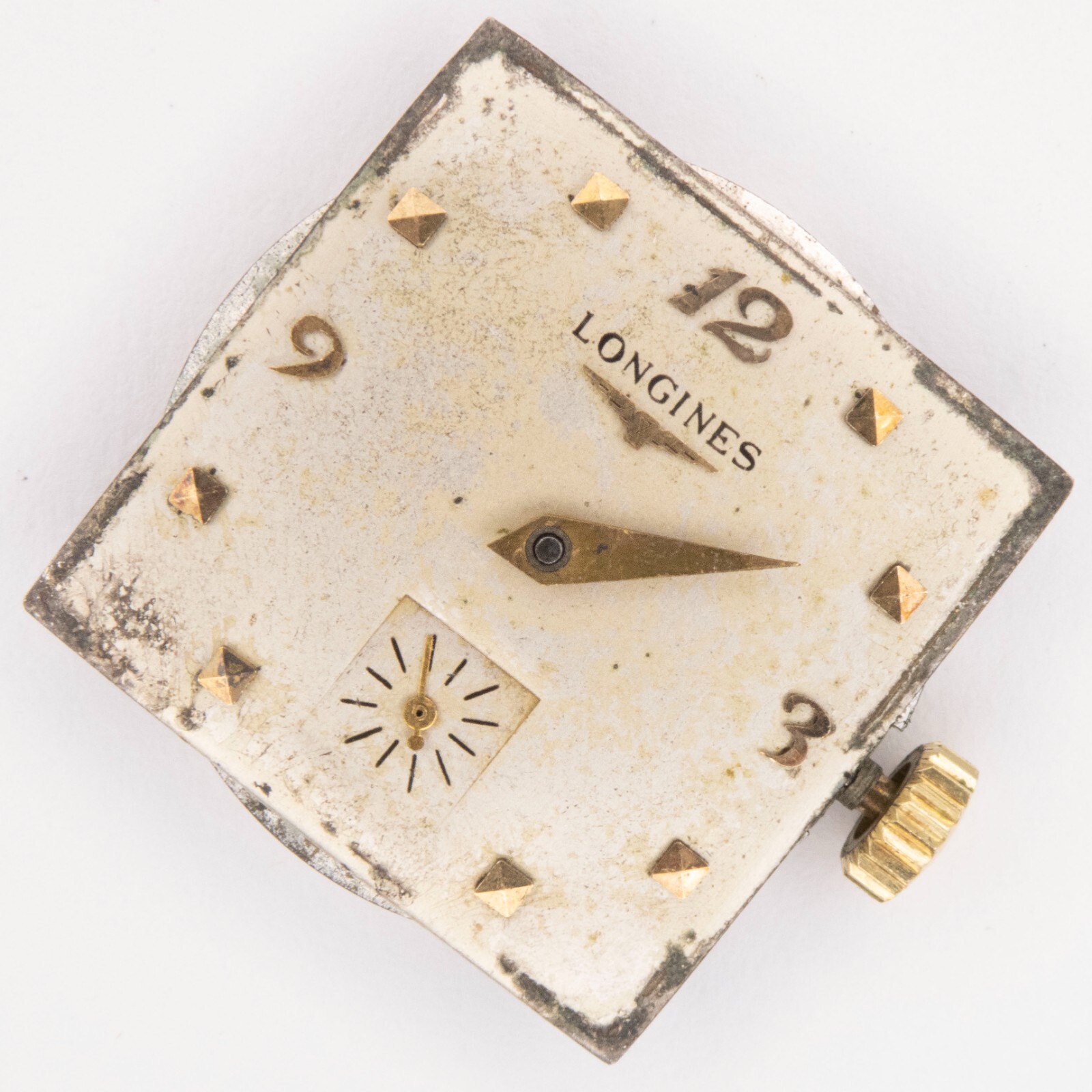 Vintage Longines Caliber 23Z 17-Jewel Wristwatch Movement, Good Balance