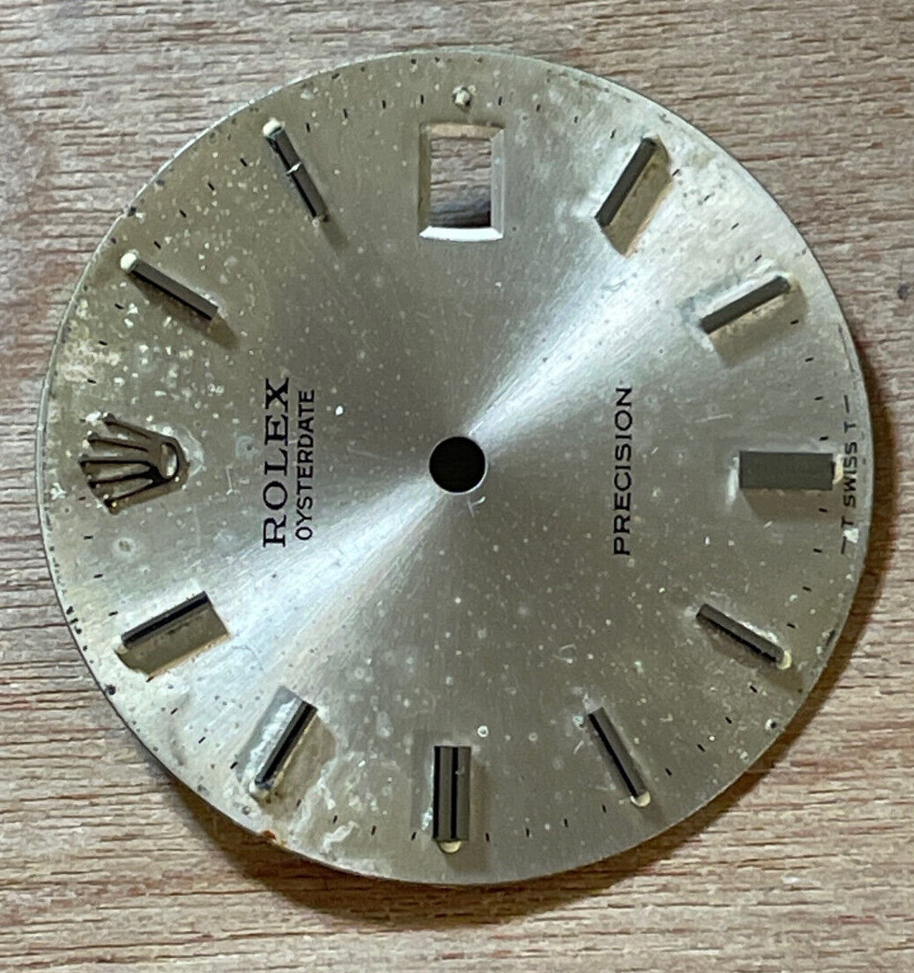 Vintage Rolex Oysterdate Precision Watch Dial for 6694