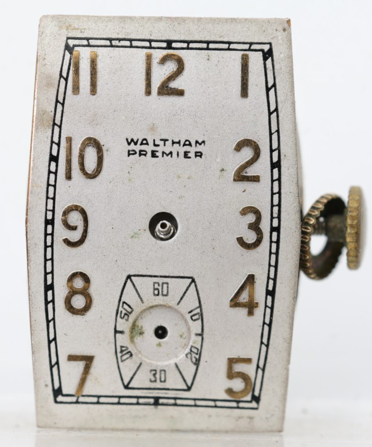 WALTHAM PREMIER Gr. No. 750, 9j, WATCH MOVEMENT, RUNS (NK)