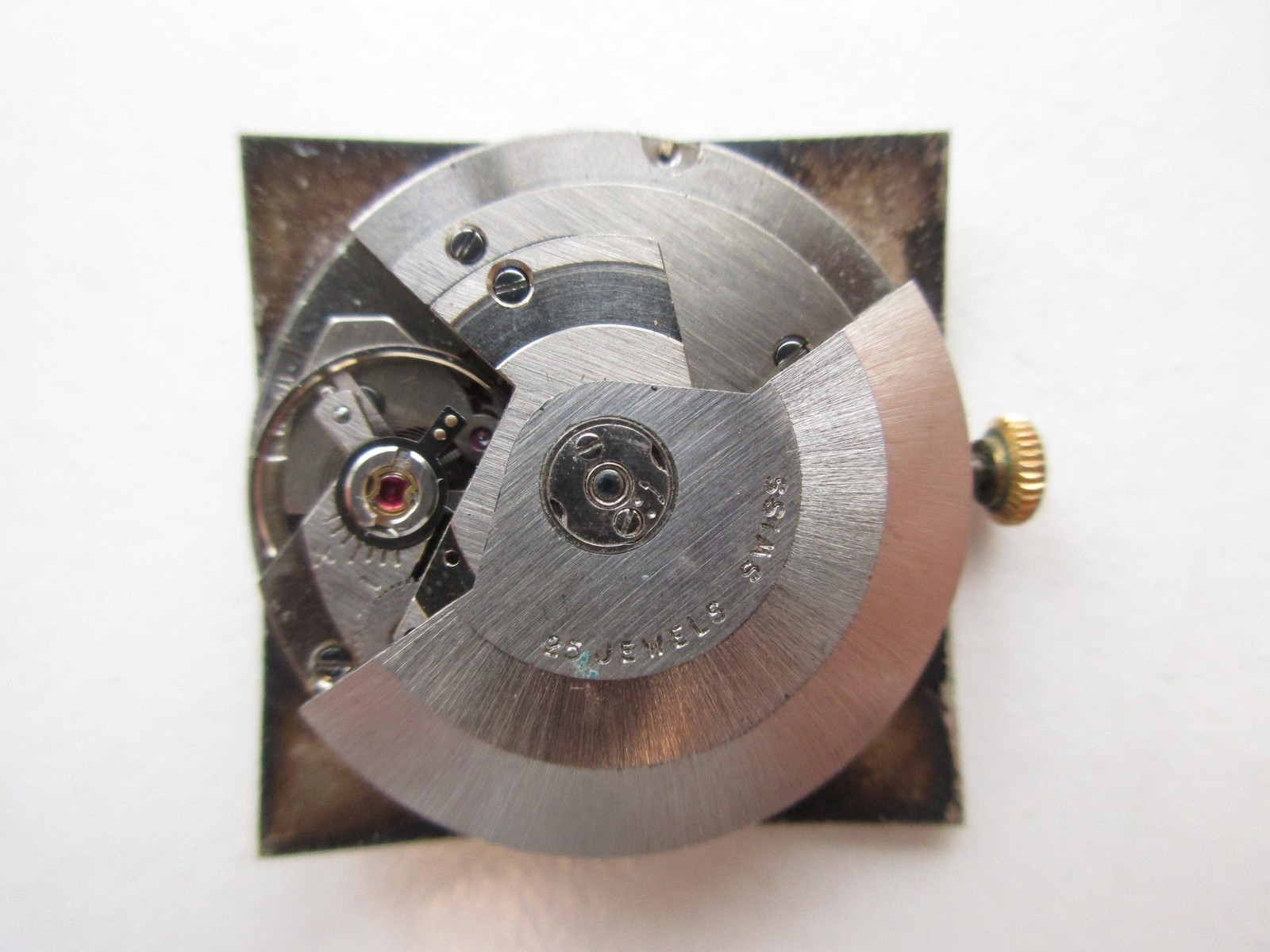 AS A. Schild cal. 1700/01 Swiss automatic watch movement – date at 3 – running