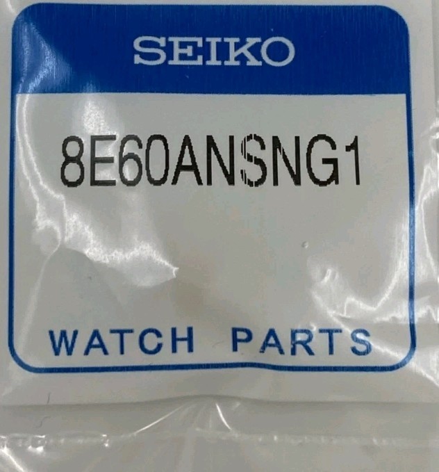 Seiko 8E60ANSNG1 Gold Color Crown for Flightmaster SNA414 7T62-0EB0 WITH STEM