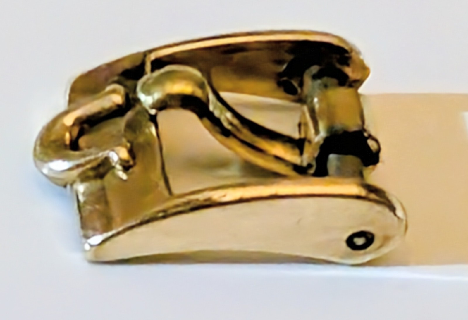 Vintage Ladies Omega Gold Plated Watch Buckle 8mm