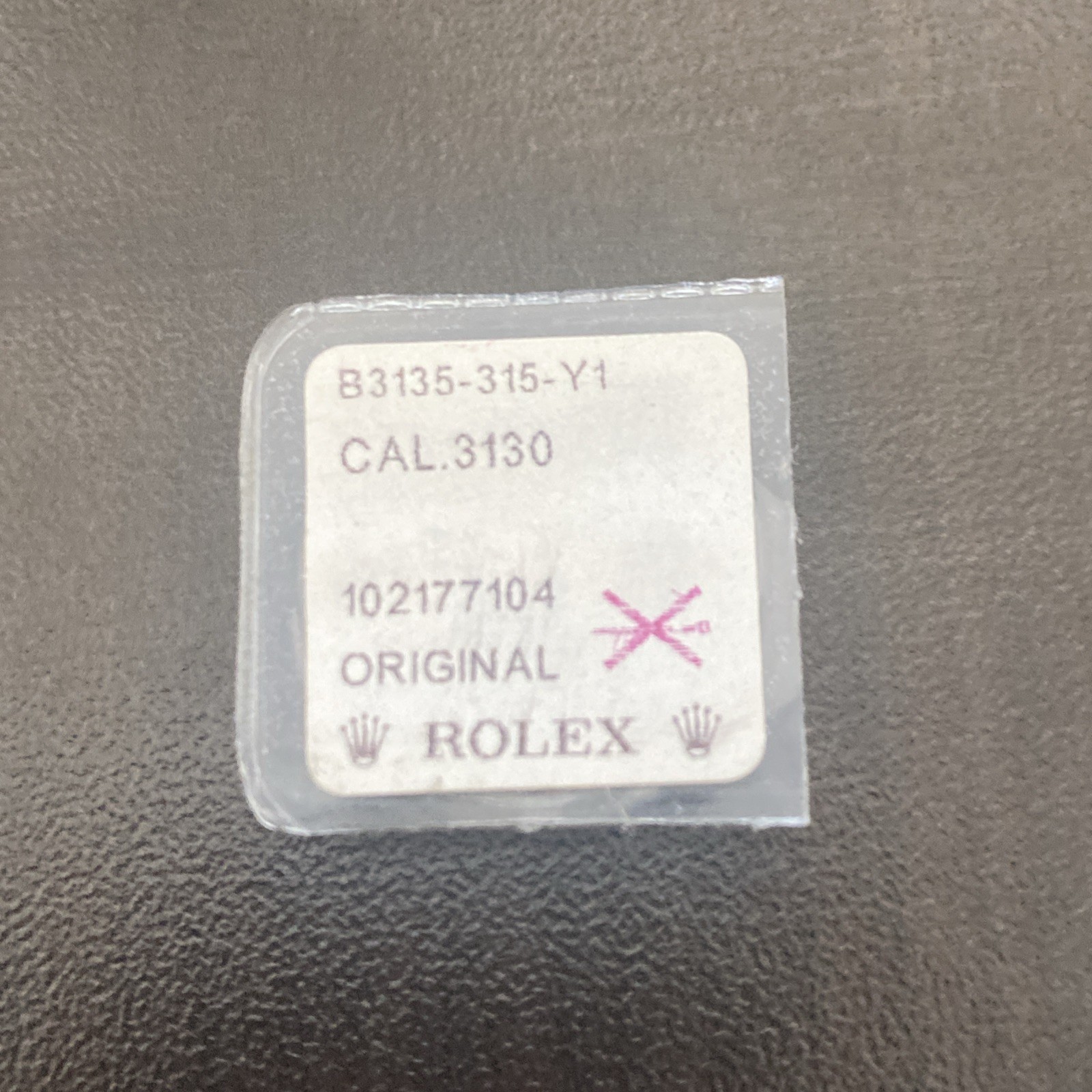 GENUINE Rolex 3135 315 Barrel Complete With Arbor And Mainspring New Sealed