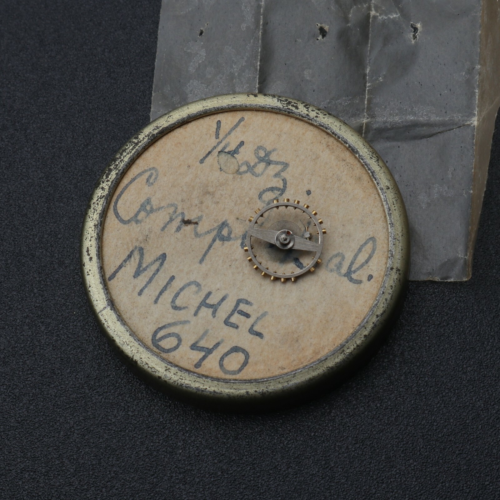 A. Michel AM 540 Balance Complete New Old Stock Watch Watchmakers Part (C17#9)